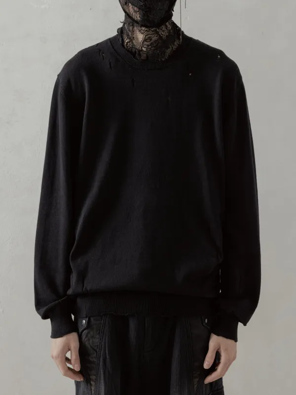 24FW｜Worn-out Knit sold by Professor E.