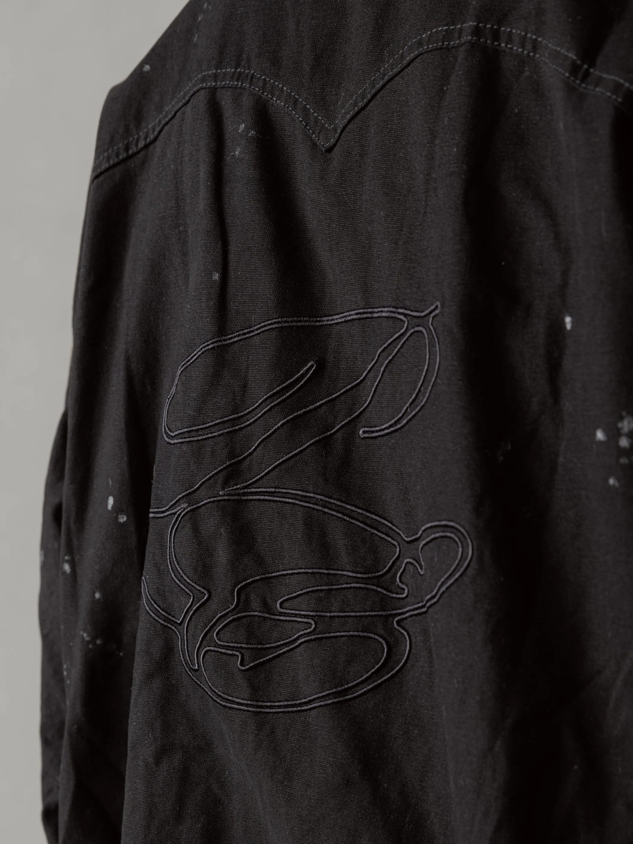 24FW|Parachute Cargo Bomber (Black) sold by Professor E. product image thumbnail 4