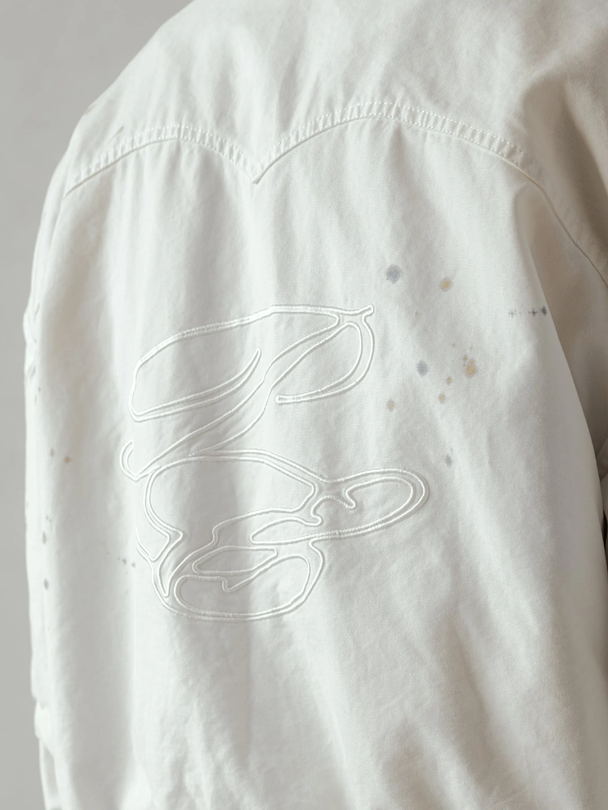24FW|Parachute Cargo Bomber (Beige) sold by Professor E. product image thumbnail 4