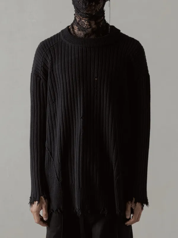 24FW｜Destroyed Knit sold by Professor E.