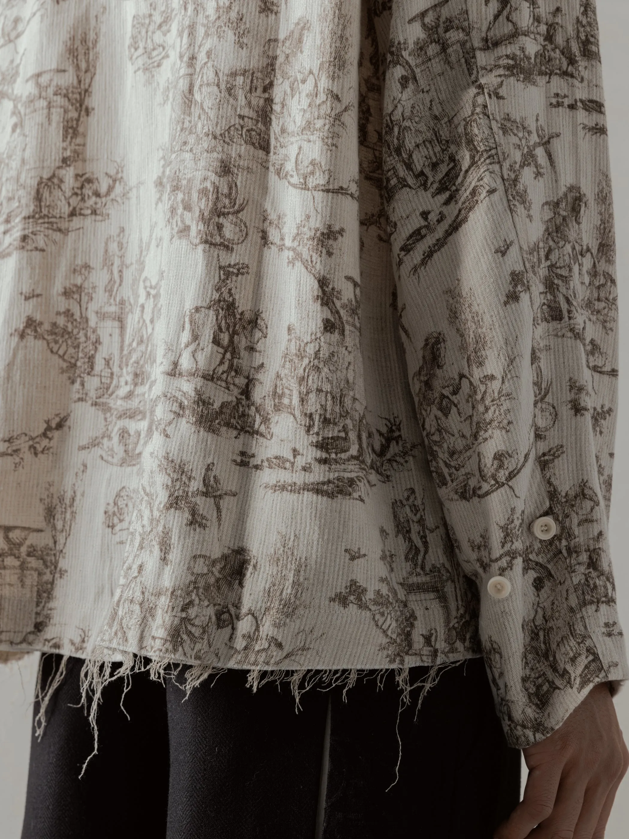 24FW|Seasonal Print LS (Beige) sold by Professor E. product image thumbnail 4