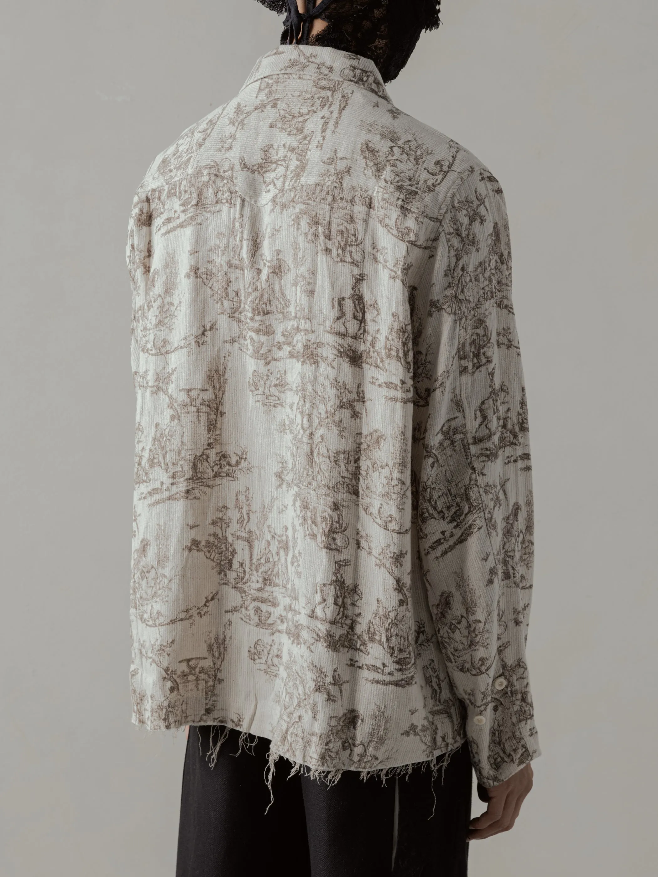 24FW|Seasonal Print LS (Beige) sold by Professor E. product image thumbnail 3