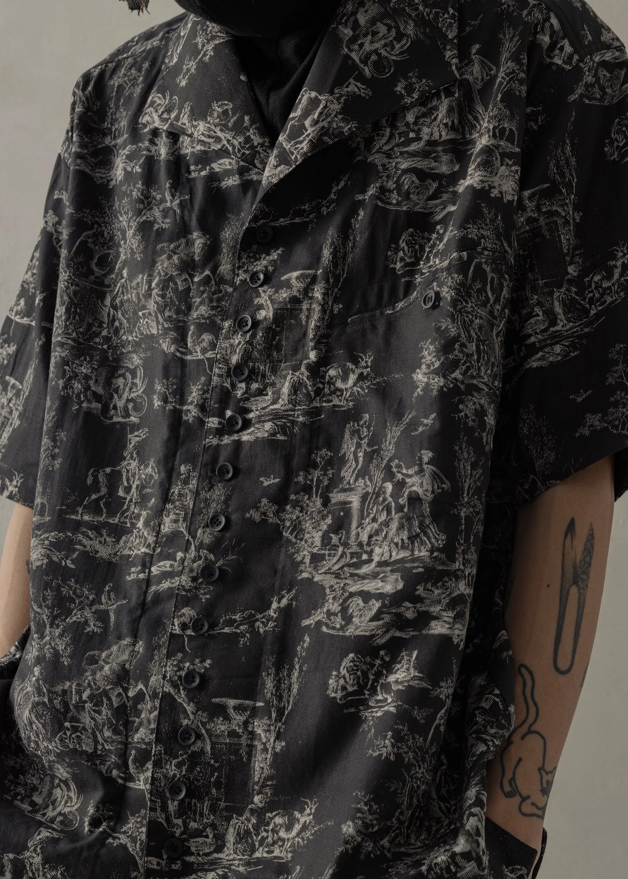 24SS|Seasonal Print SS(Black) sold by Professor E. product image thumbnail 3