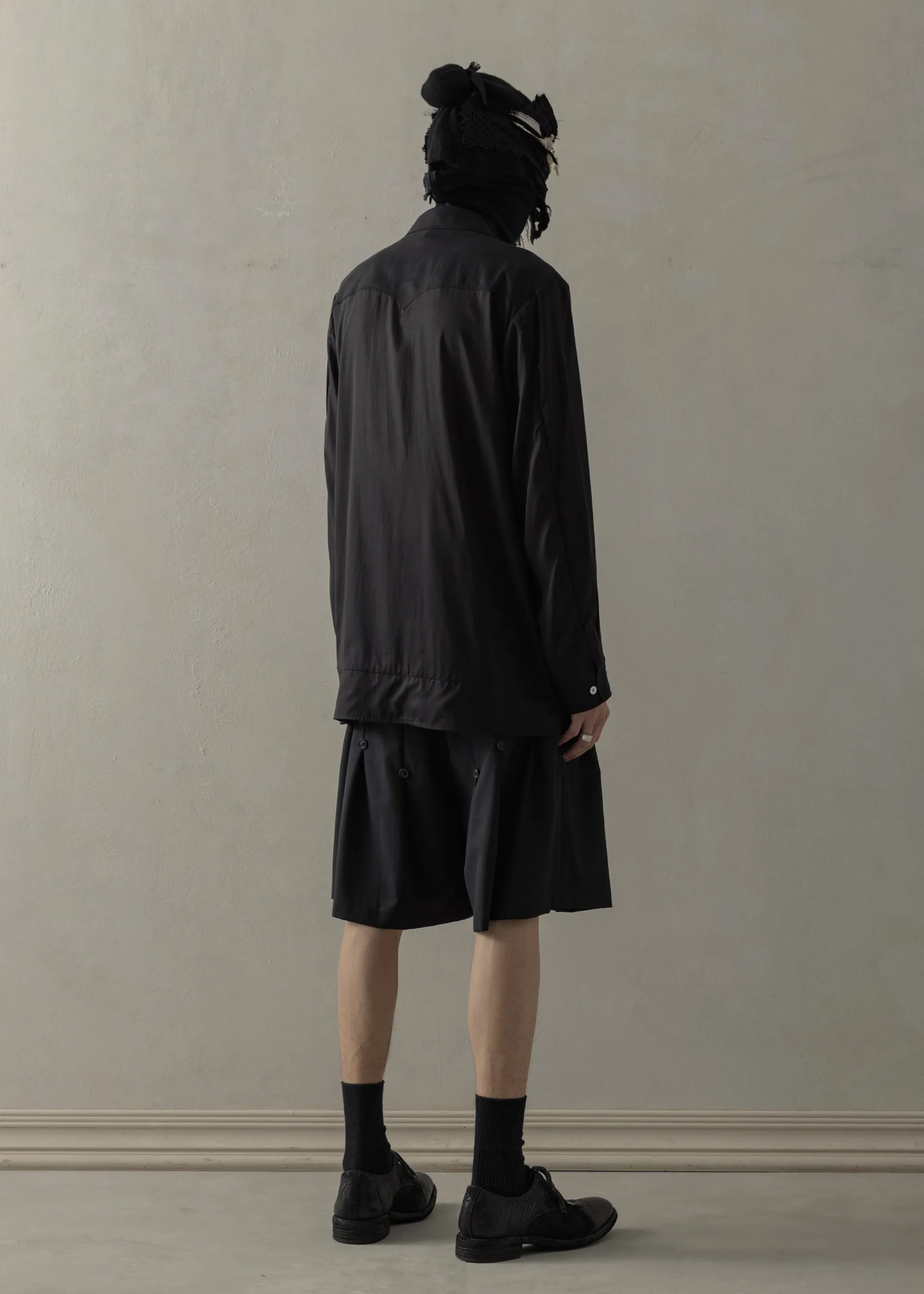 24SS|Translucent Tunic (Black) sold by Professor E. product image thumbnail 2