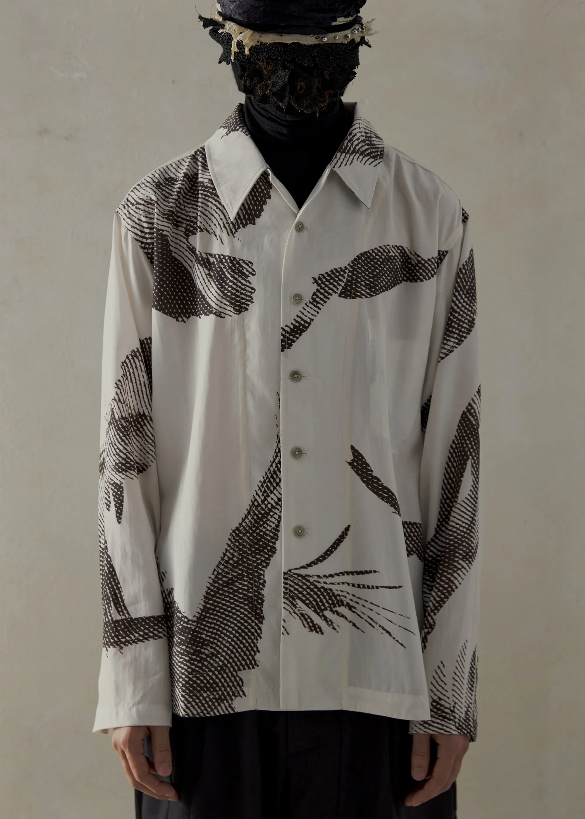 23FW|Seasonal Print LS(Beige) sold by Professor E. product image thumbnail 3