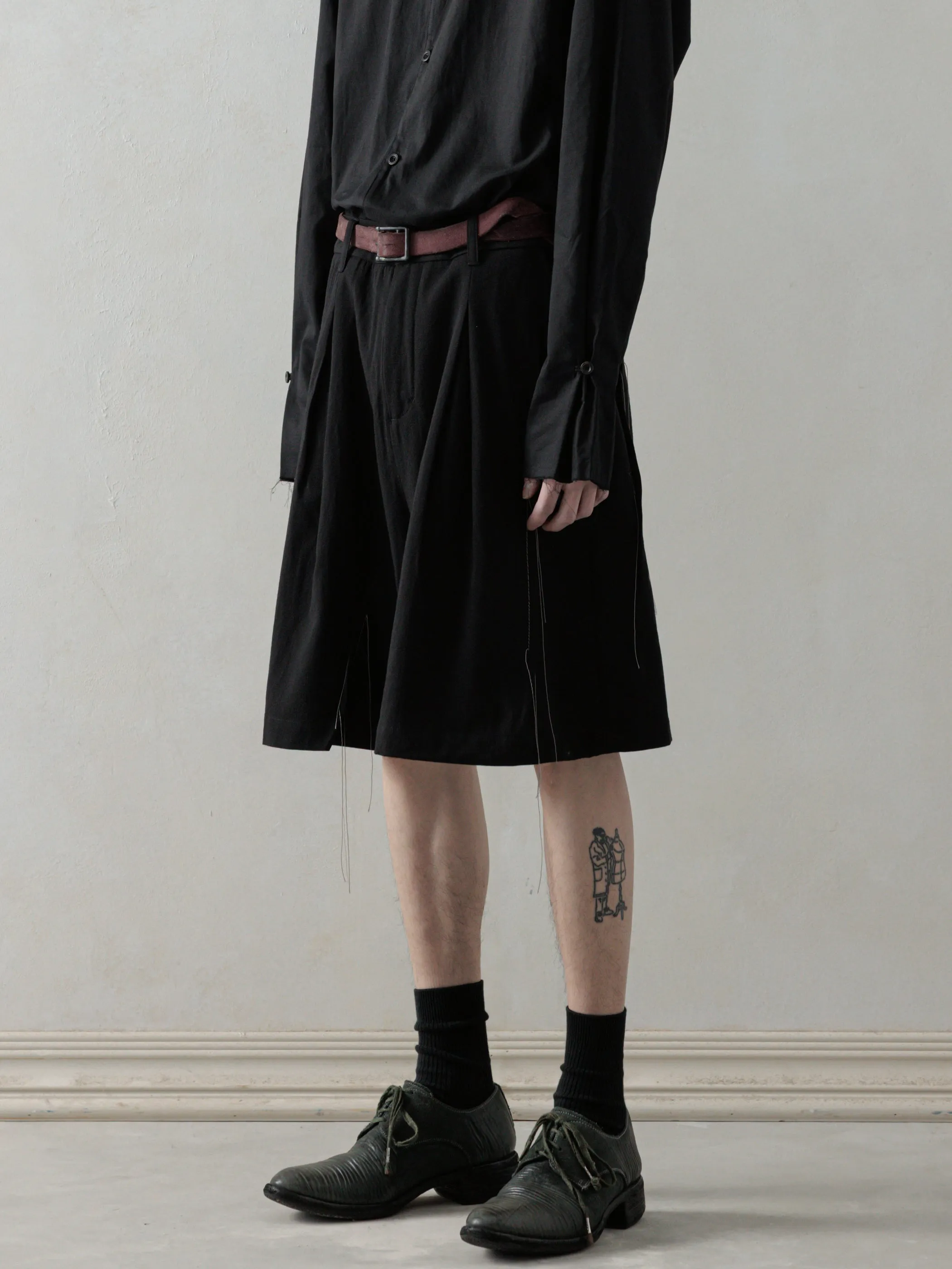 25SS|Gathered Shorts sold by Professor E. product image thumbnail 2