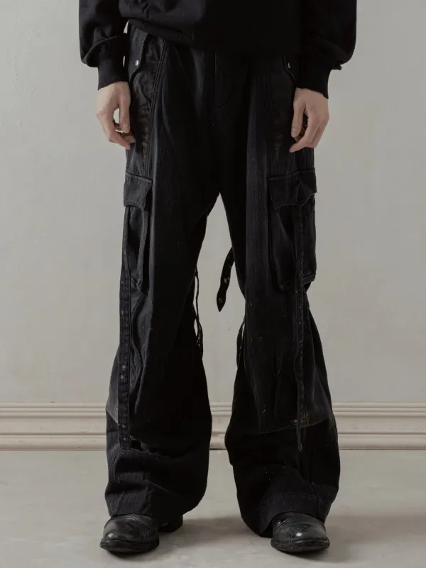 Professor.E|Parachute Bondage Pants made by Professor E.