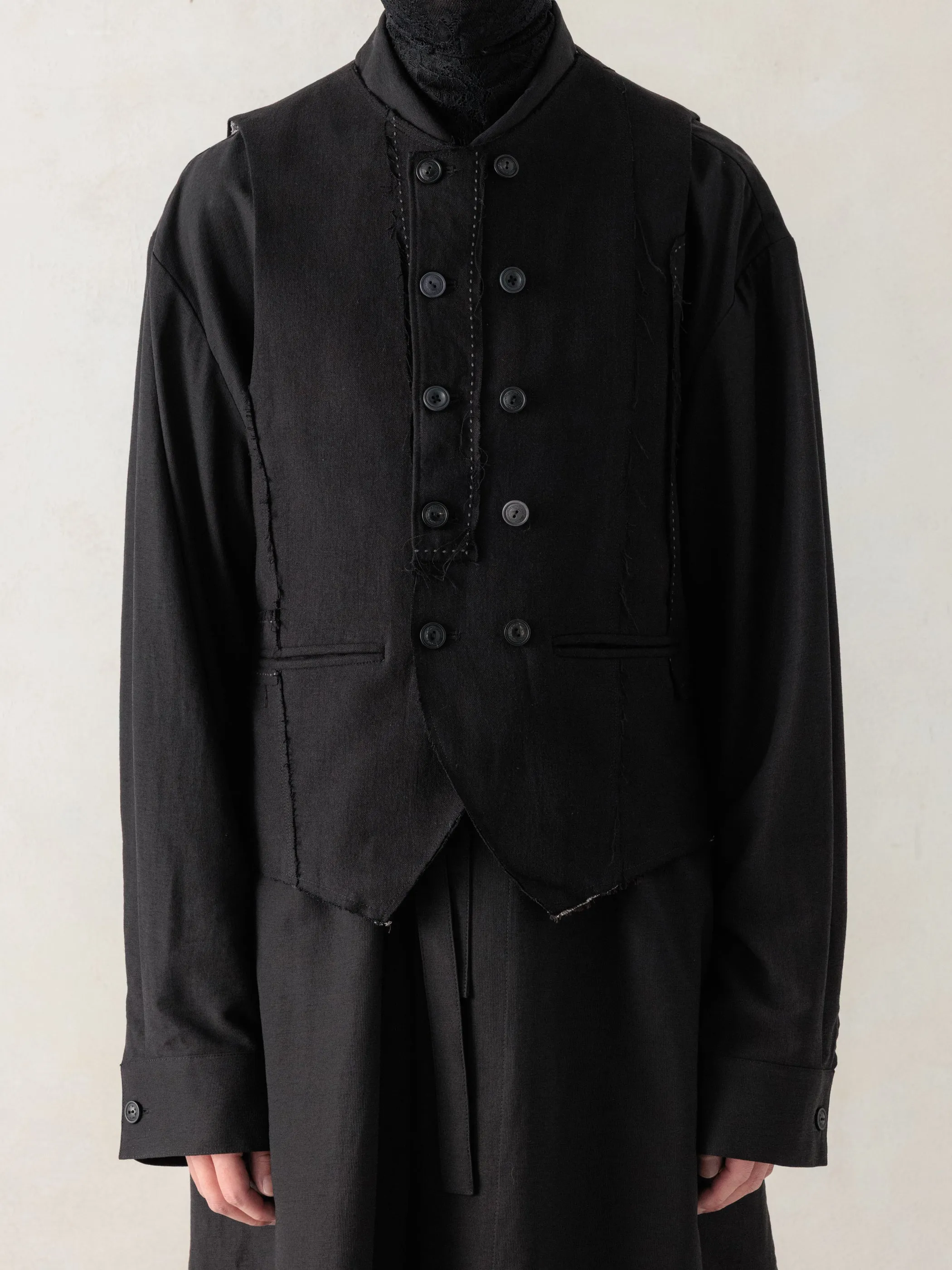26SS|Patchwork Waistcoat sold by Professor E.