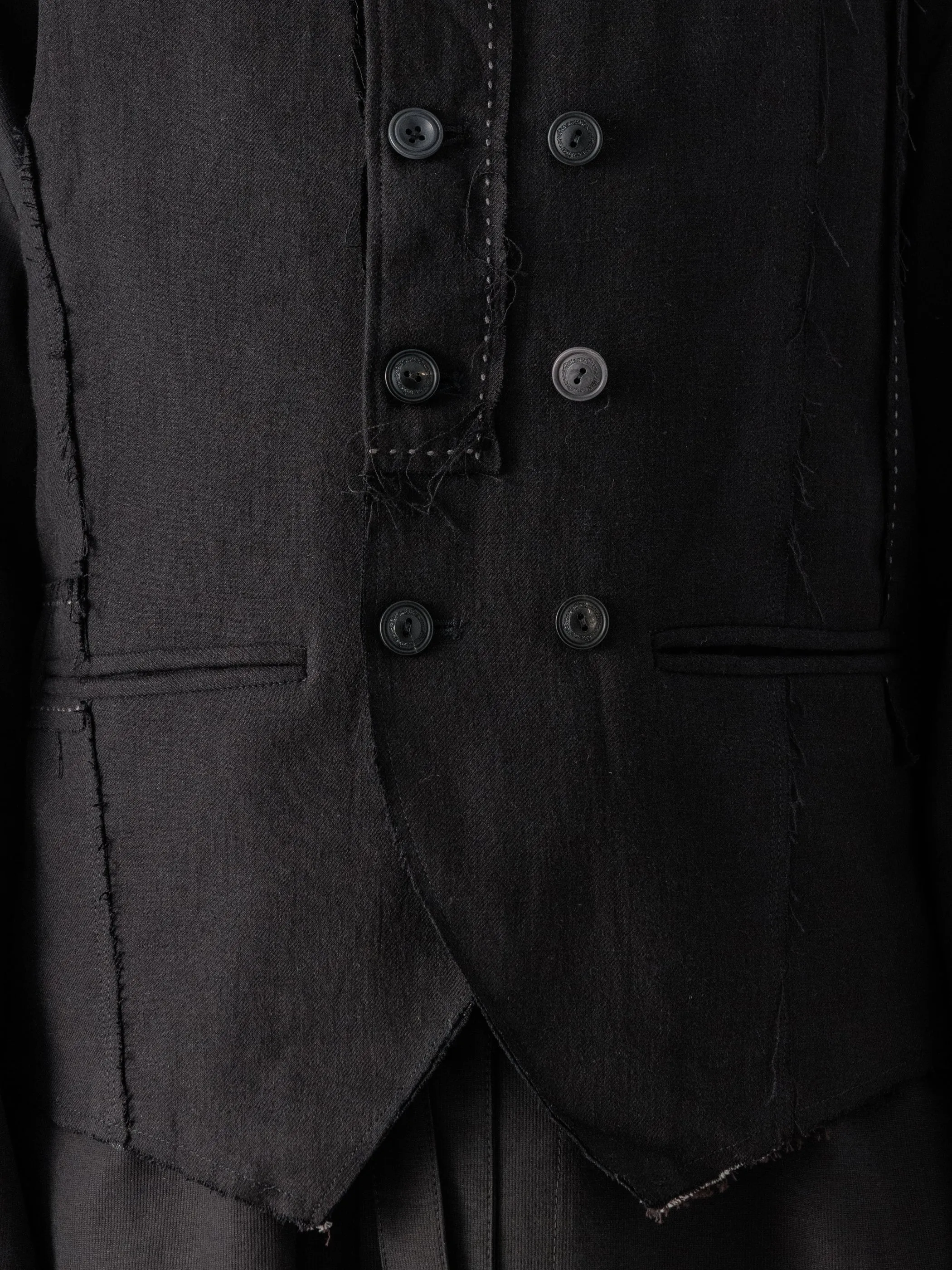 26SS|Patchwork Waistcoat sold by Professor E. product image thumbnail 5