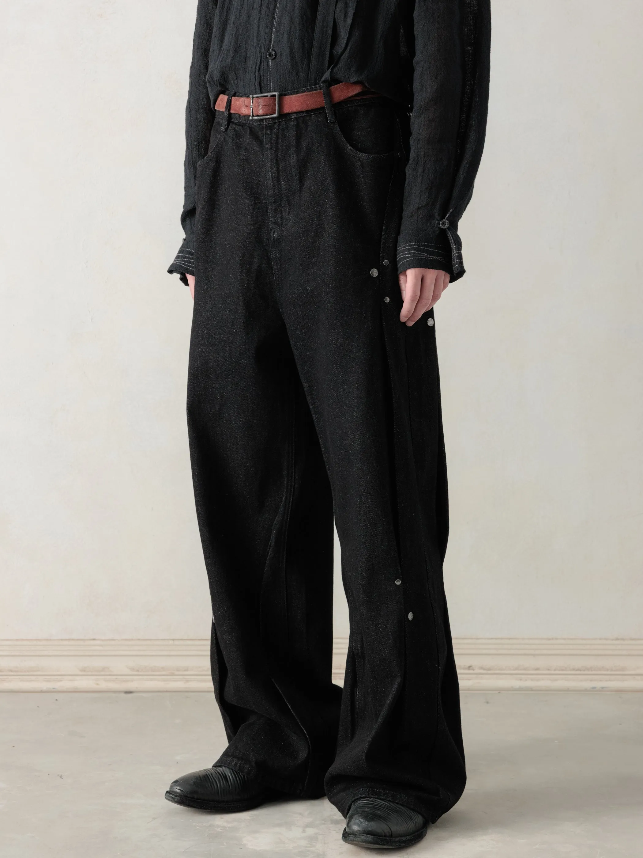 26SS|Asymmetric Denim sold by Professor E. product image thumbnail 2