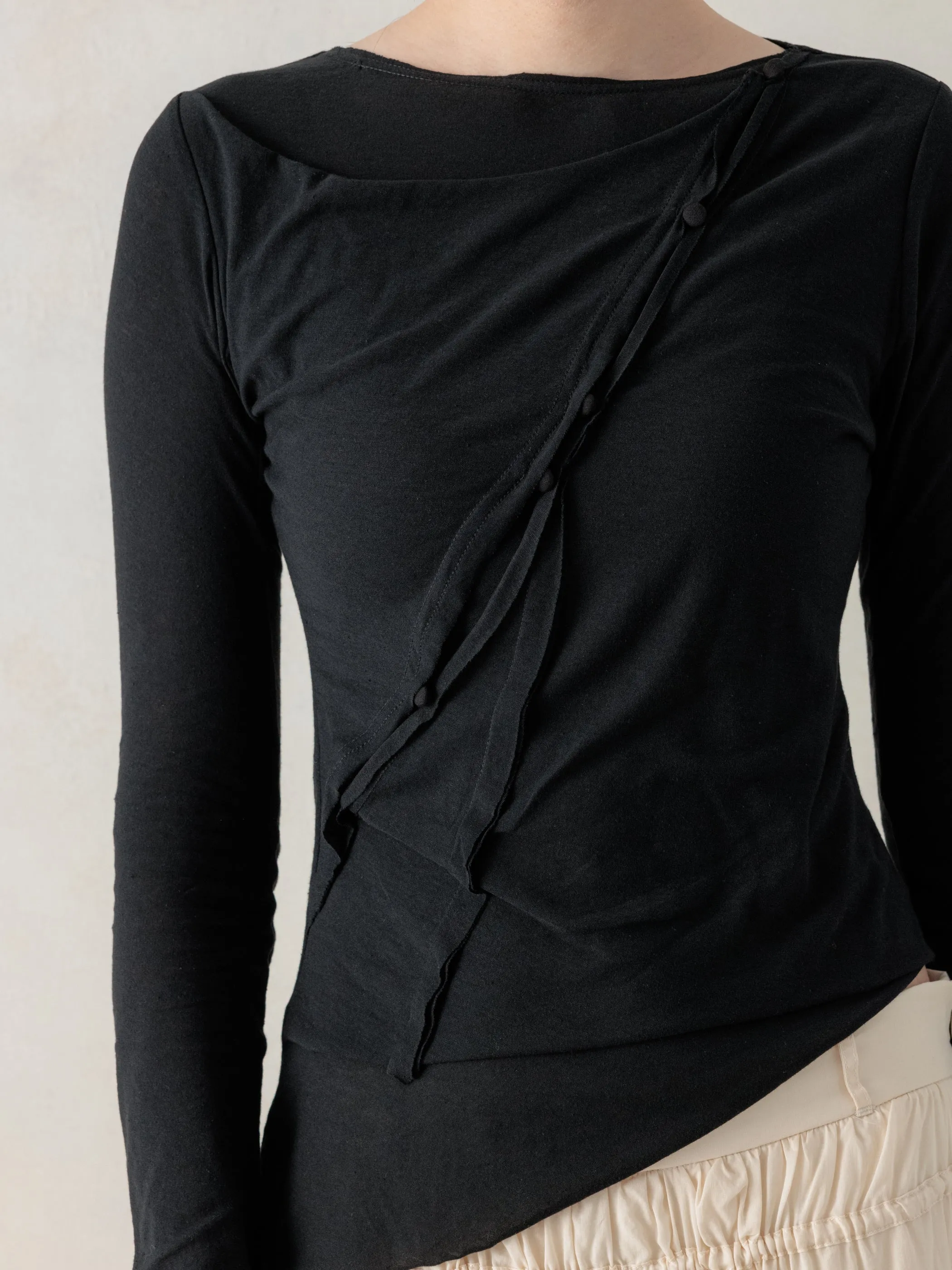 26SS WMS|Sculpted Rib Top sold by Professor E. product image thumbnail 4
