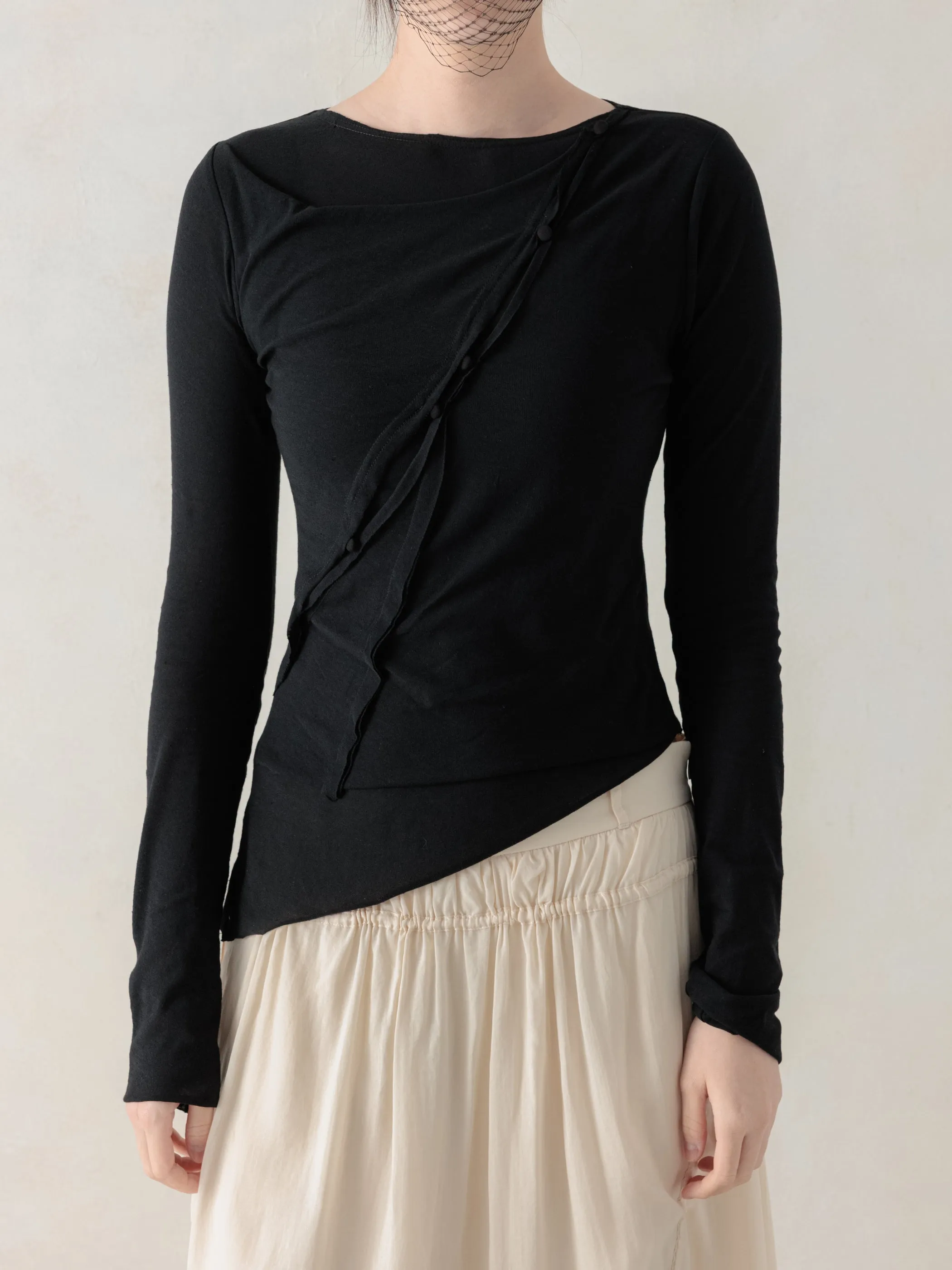 26SS WMS|Sculpted Rib Top sold by Professor E.