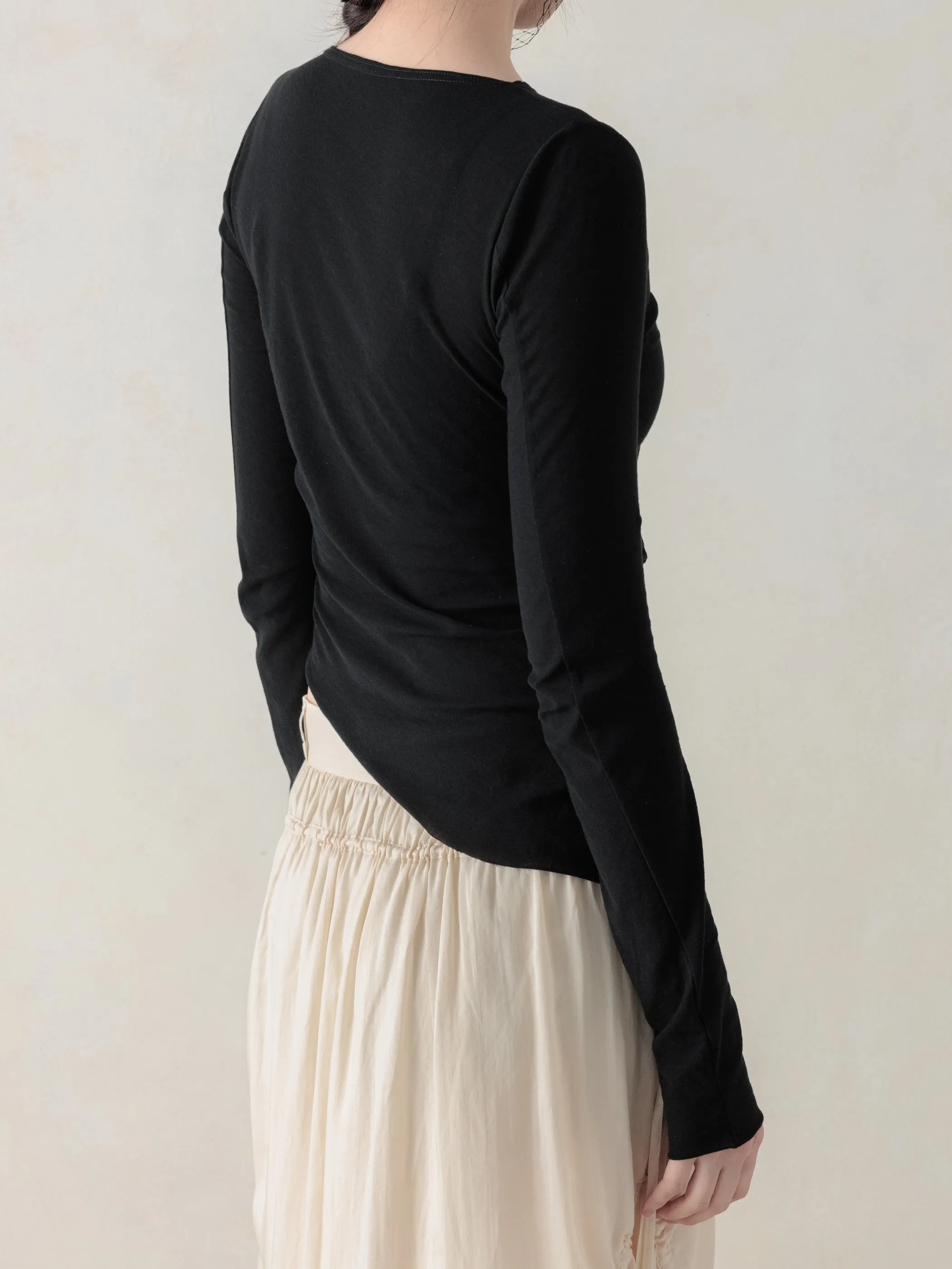 26SS WMS|Sculpted Rib Top sold by Professor E. product image thumbnail 3