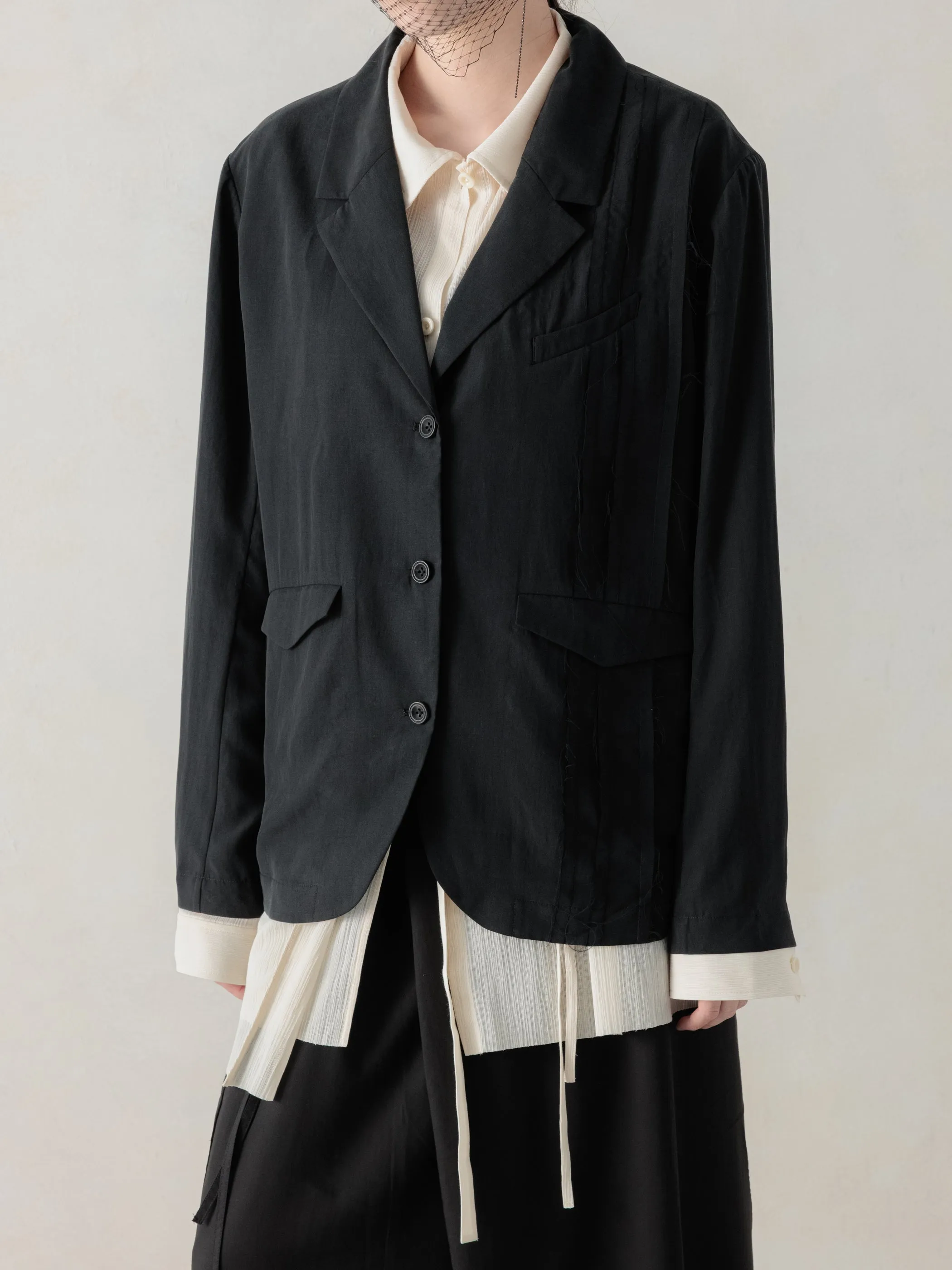 26SS WMS|Split-back Blazer sold by Professor E. product image thumbnail 2