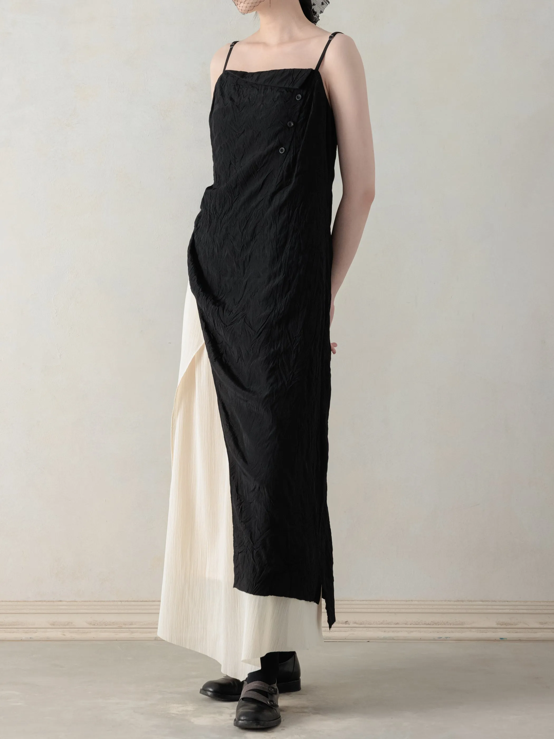 26SS WMS|Flowy Midi Dress sold by Professor E. product image thumbnail 2