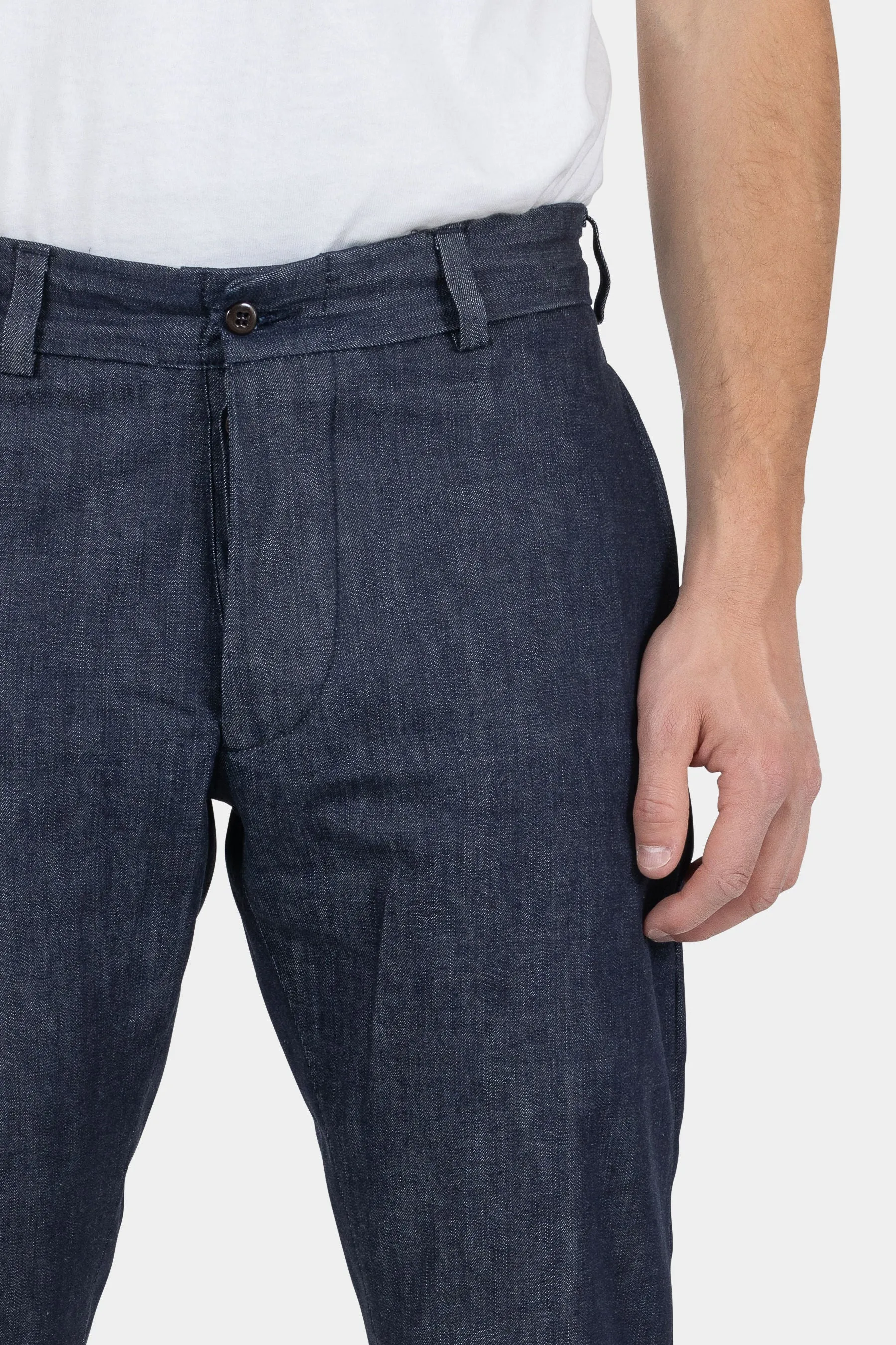 Selvedge Chino White Oak Denim Button Fly sold by Jack Donnelly product image thumbnail 4