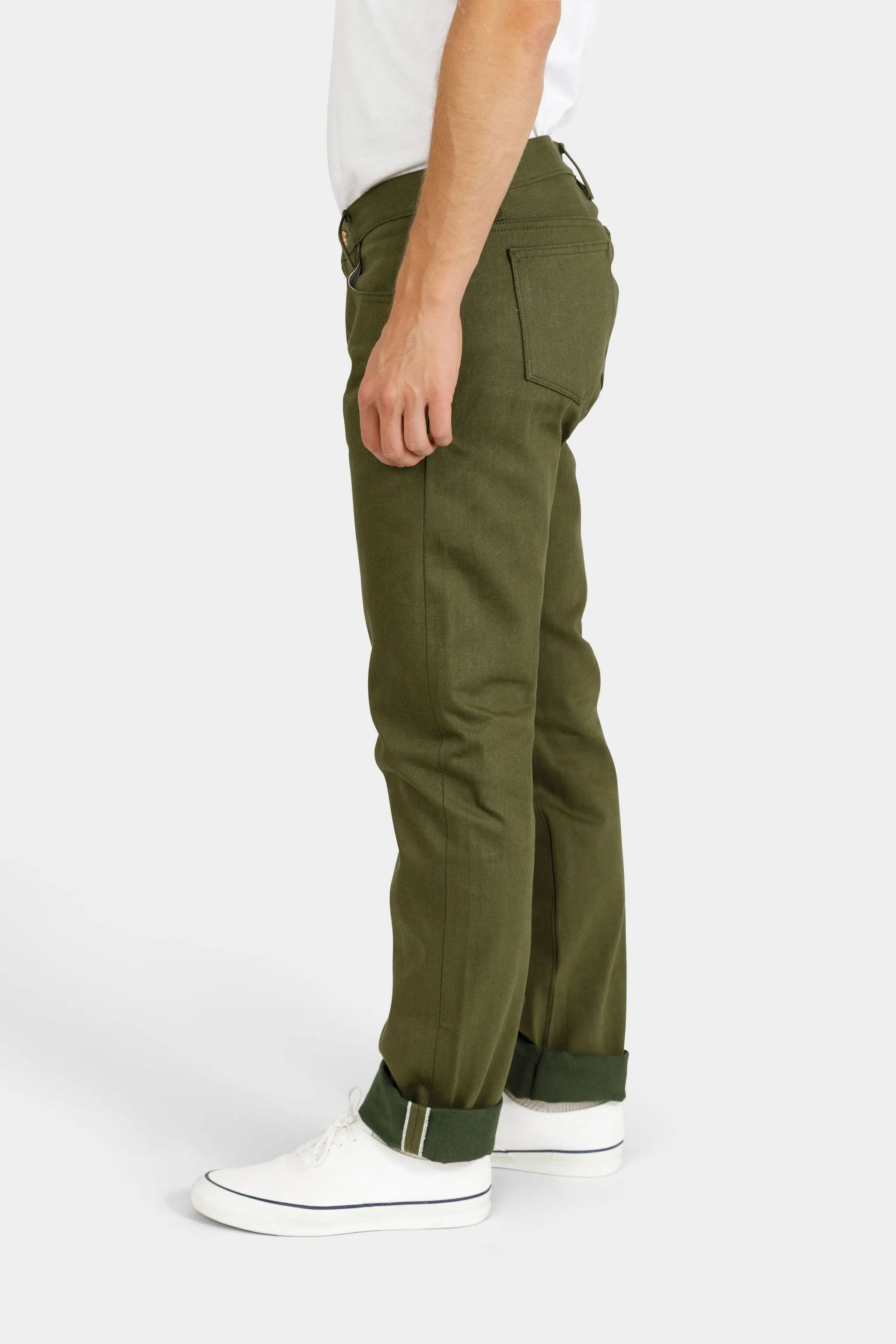 Nihon Menpu Selvedge Denim Green v2 sold by Jack Donnelly product image thumbnail 2