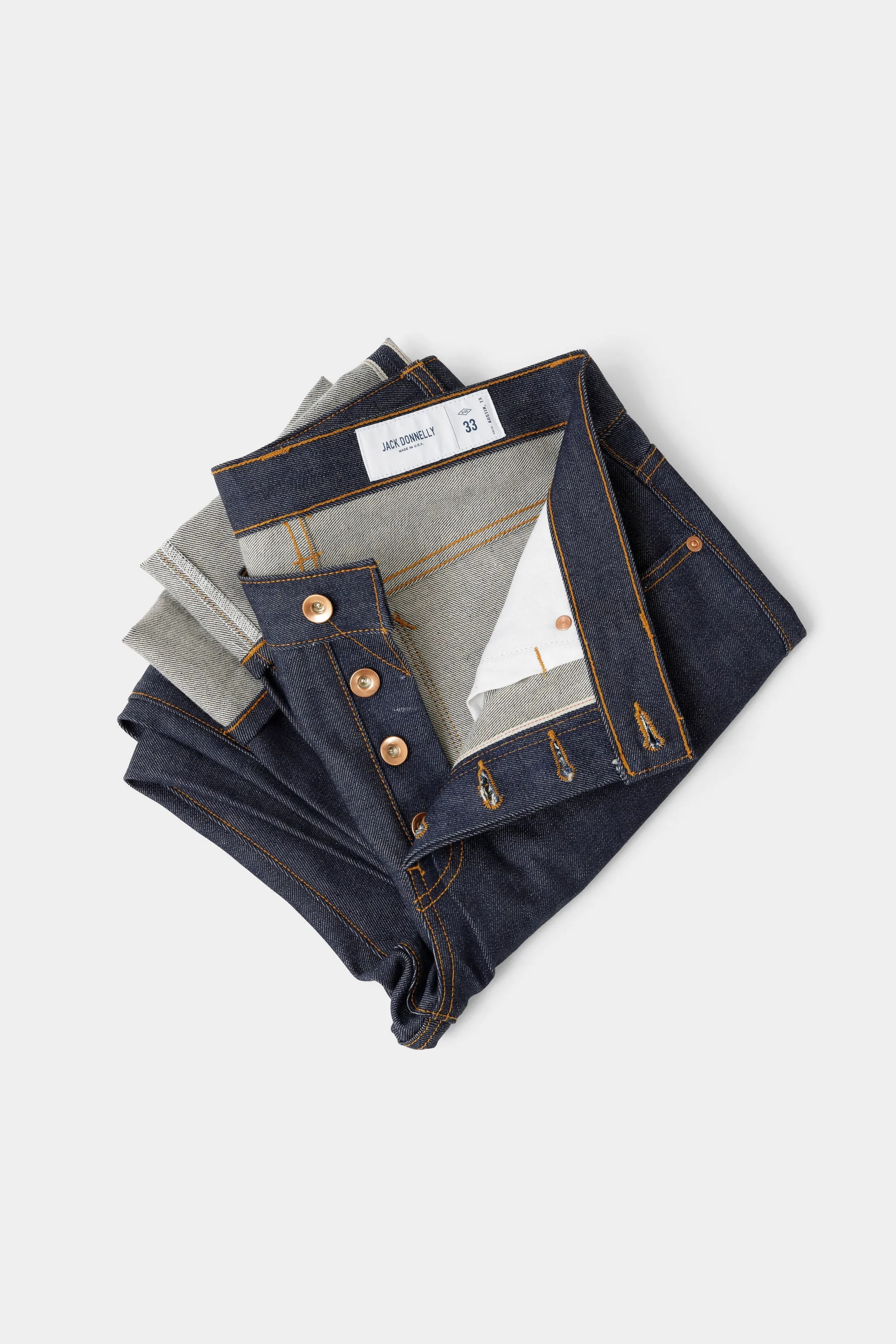 Cone Mills White Oak Selvedge Denim v2 sold by Jack Donnelly product image thumbnail 5