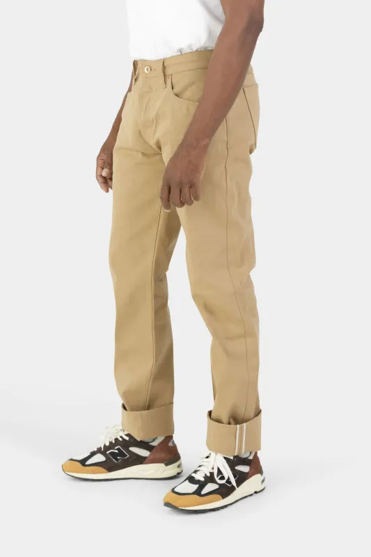 Nihon Menpu Selvedge Denim Khaki v2 sold by Jack Donnelly