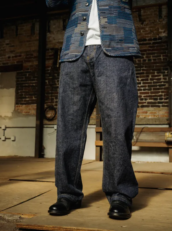 Hansen Robby Wide Cut Denim Jean Trousers made by Hansen Garments