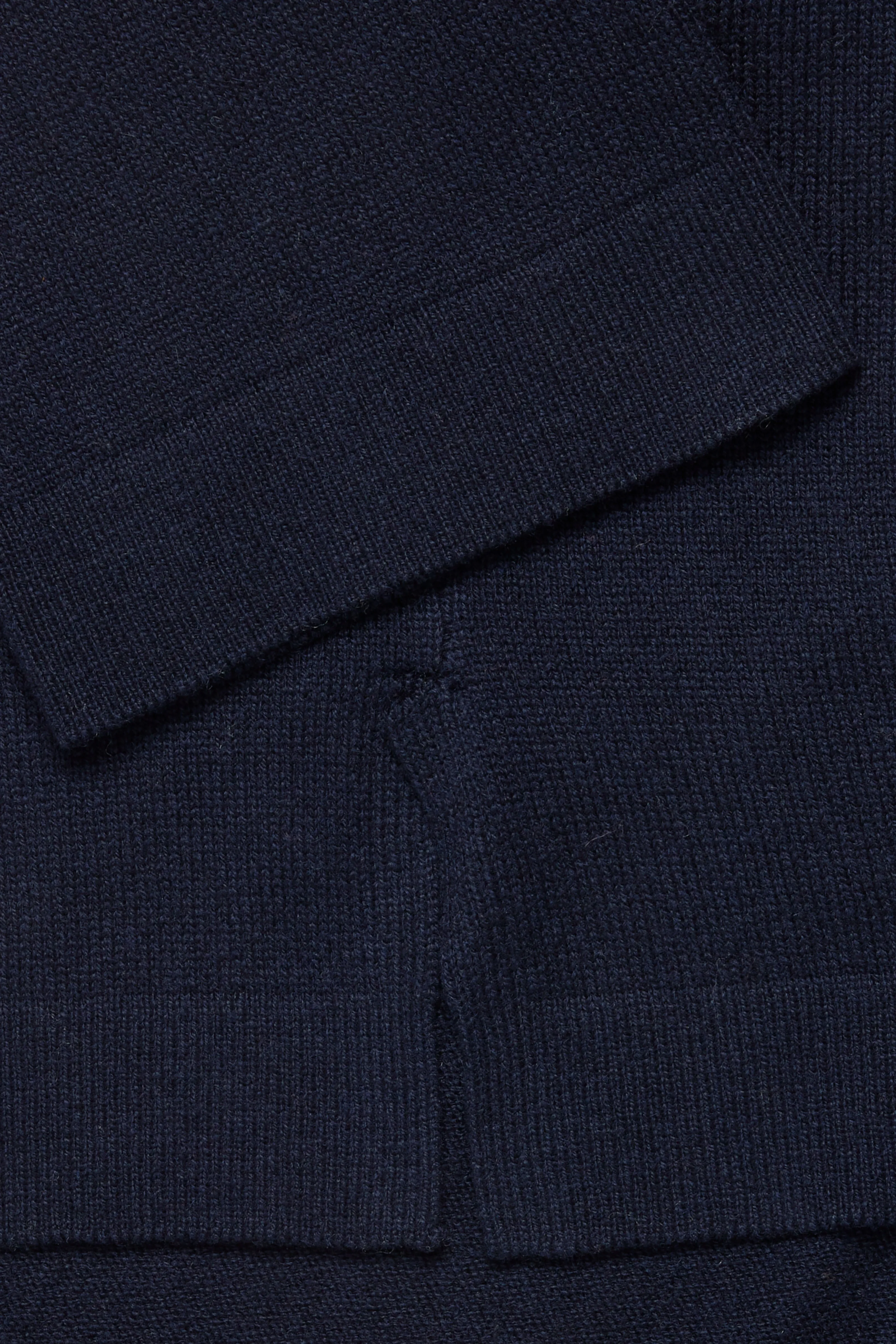 Long Sleeve Knit T-Shirt (Navy Cashmere) sold by Stoffa product image thumbnail 5