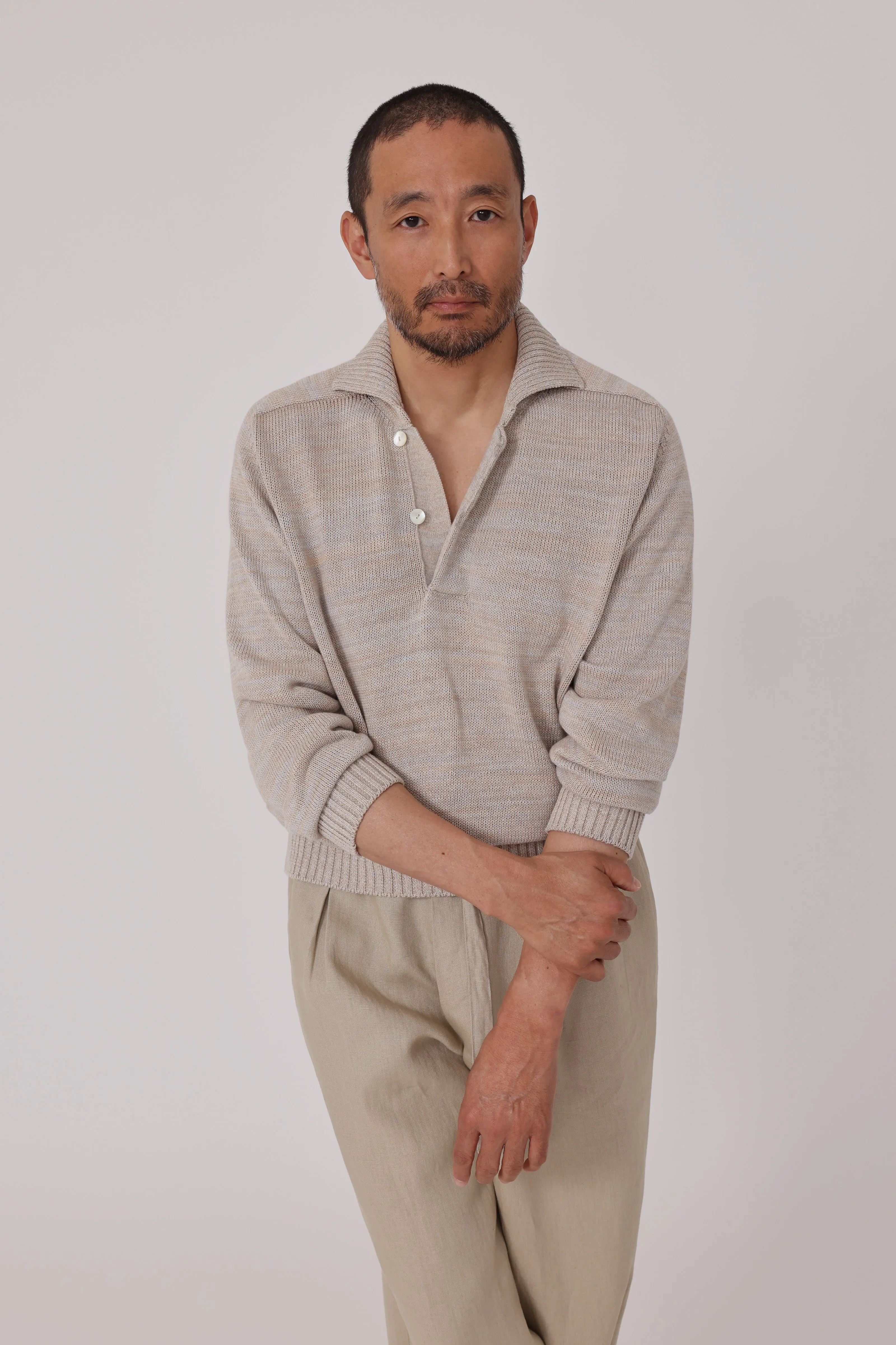 Ribollita Polo (Glera Cotton Mouliné) sold by Stoffa product image thumbnail 4
