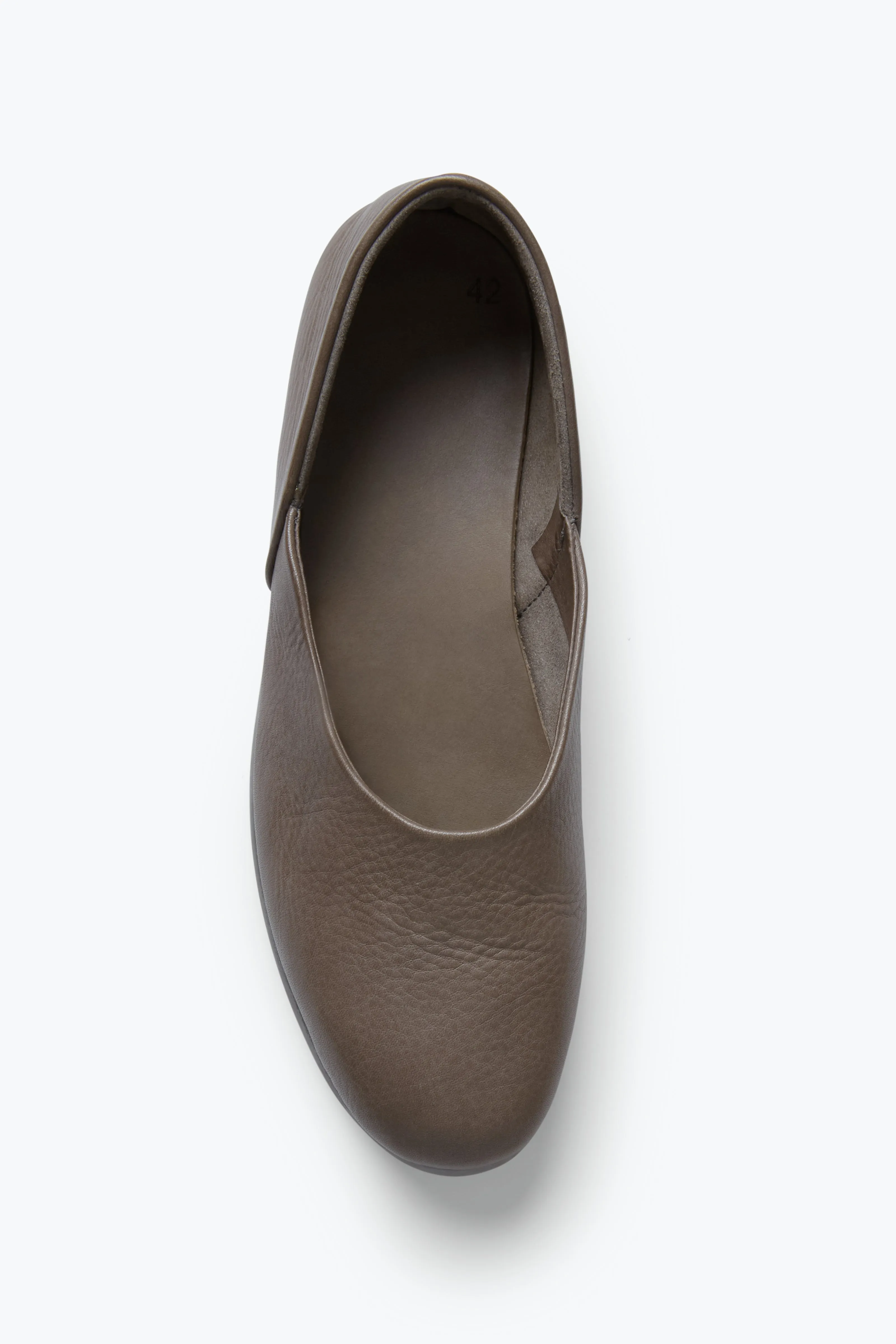 Slipper (Taupe Leather) sold by Stoffa product image thumbnail 3