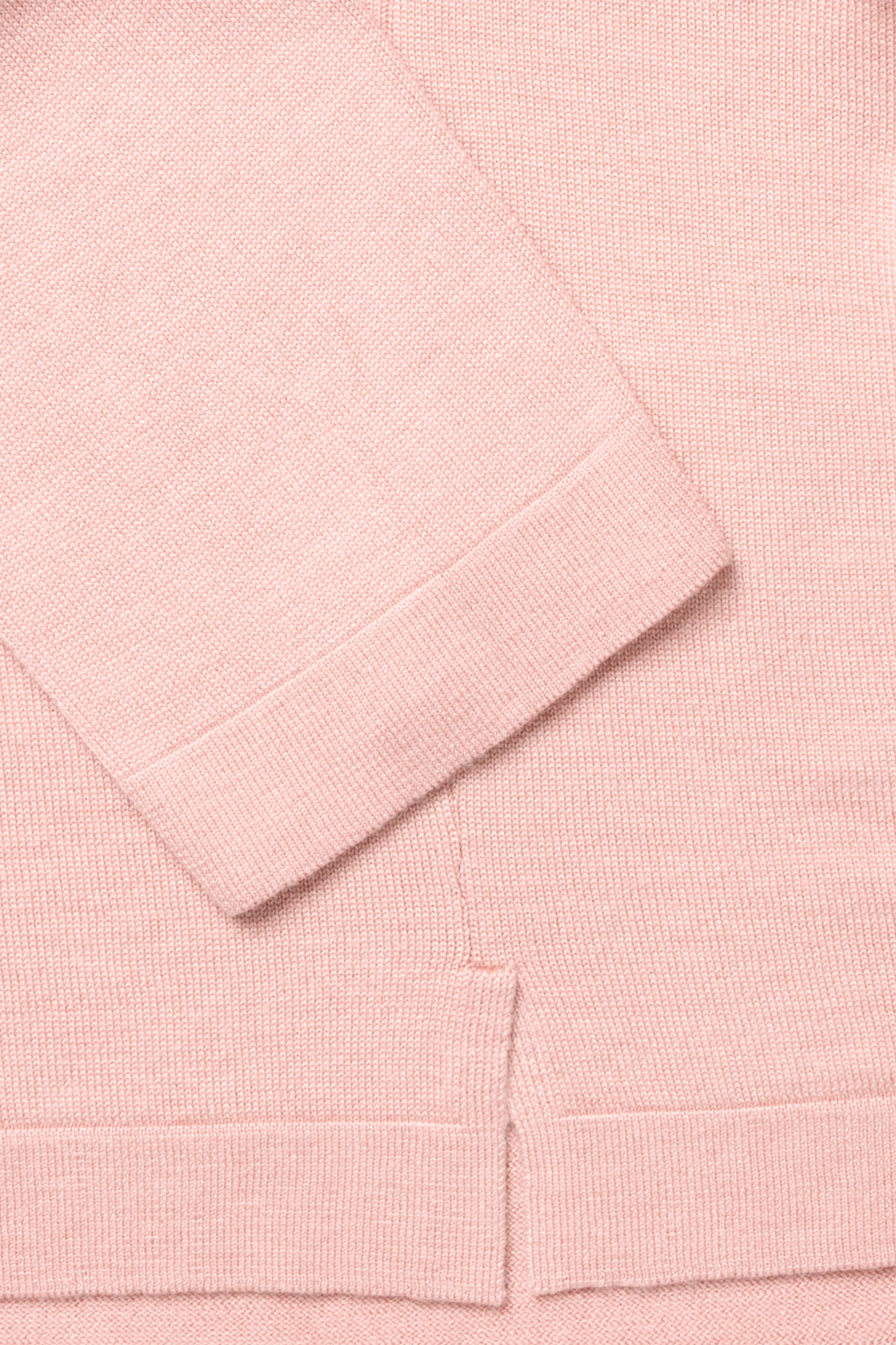 Long Sleeve Knit T-Shirt (Dusty Rose Wool Silk) sold by Stoffa product image thumbnail 5