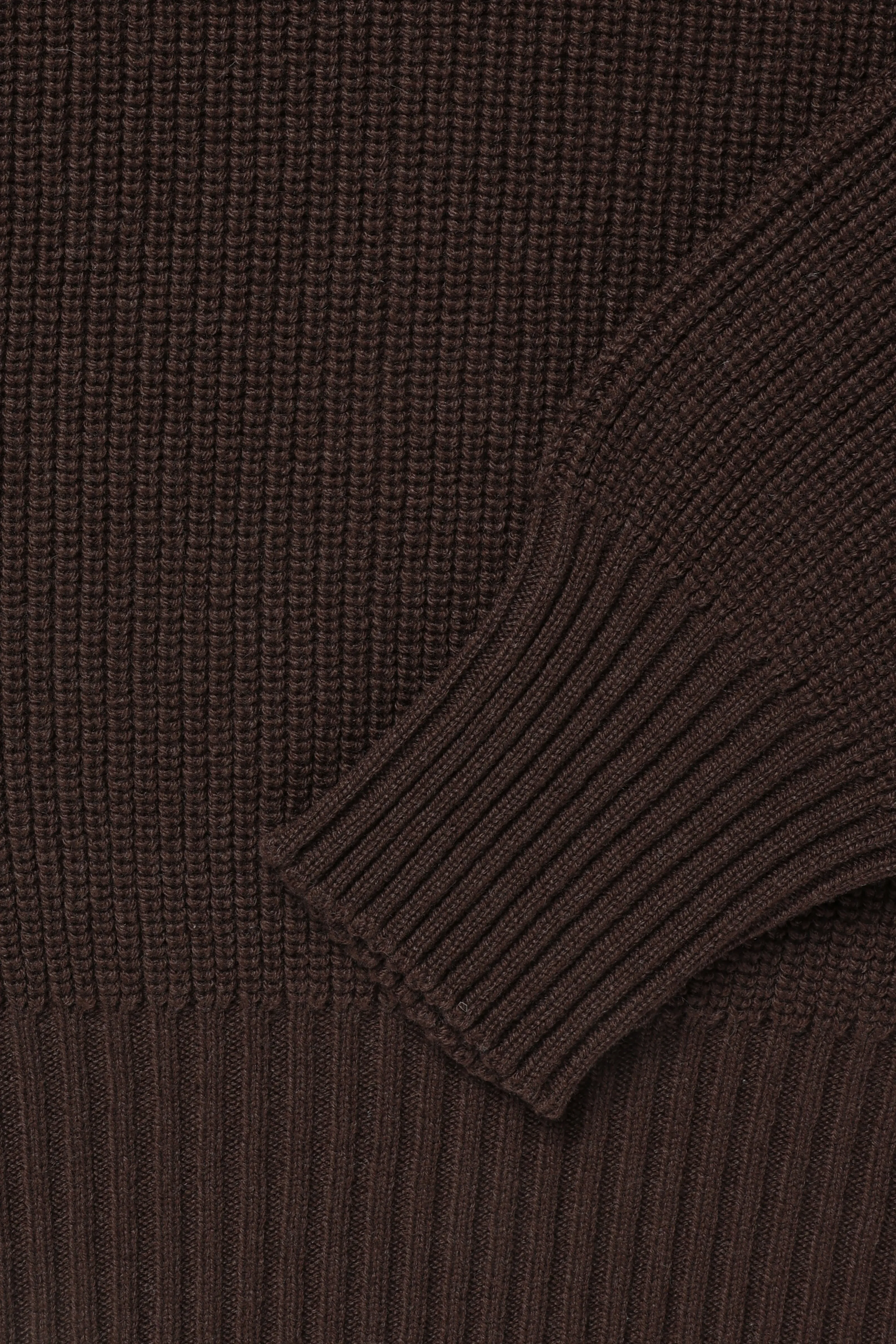 Crew Neck (Chocolate Cashmere) sold by Stoffa product image thumbnail 5