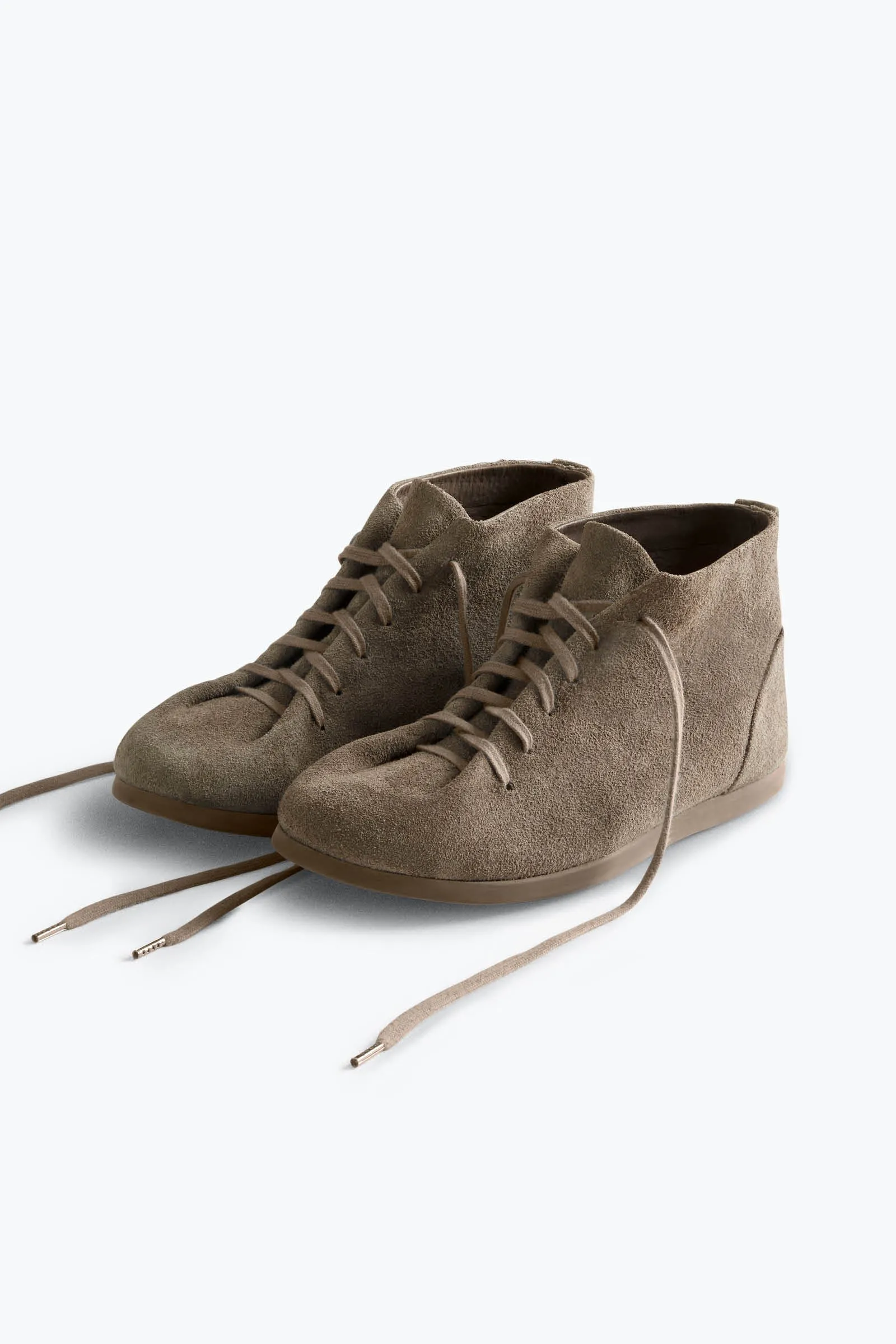 Pleated Boot (Taupe Suede) sold by Stoffa product image thumbnail 2