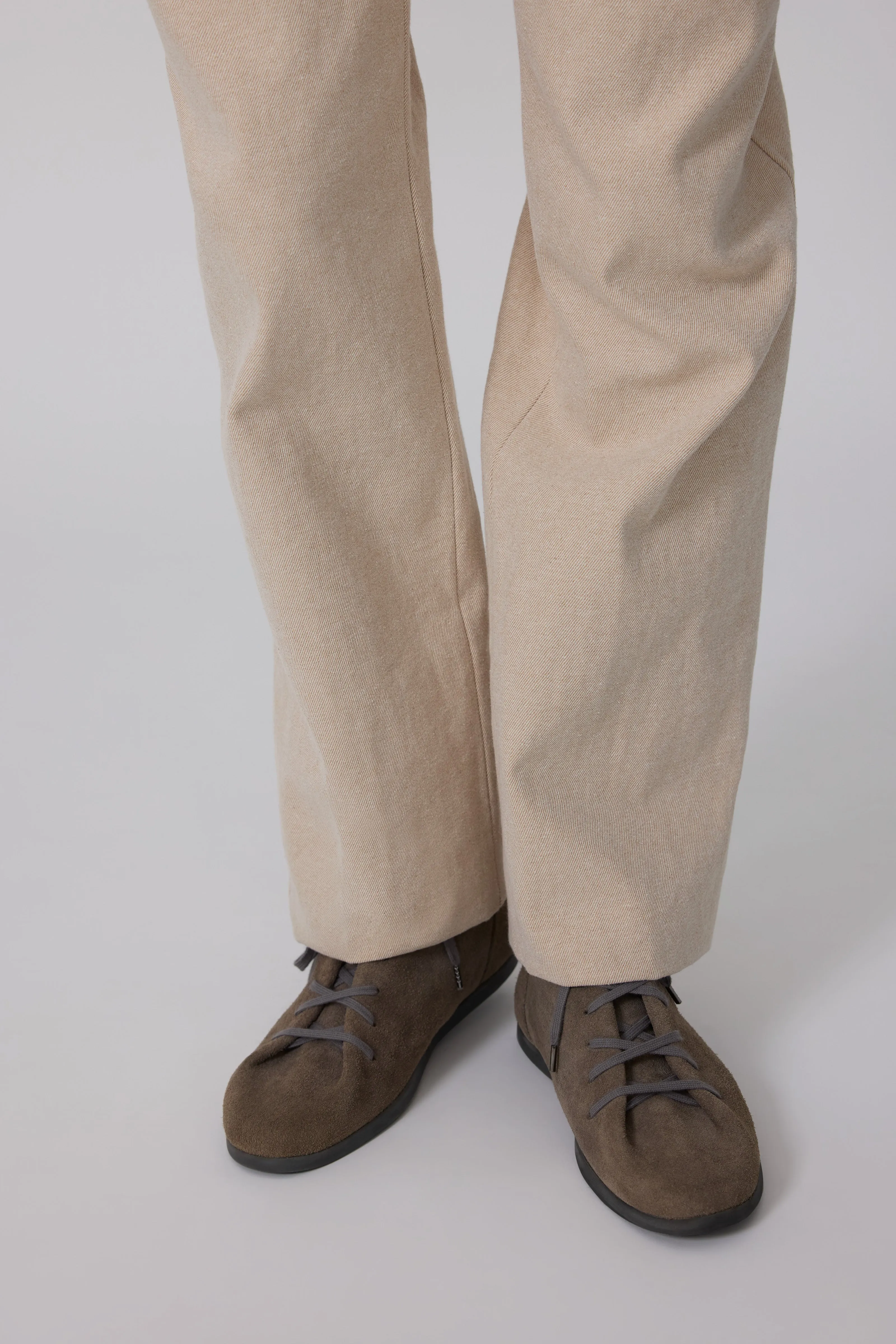 Pleated Boot (Taupe Suede) sold by Stoffa product image thumbnail 4