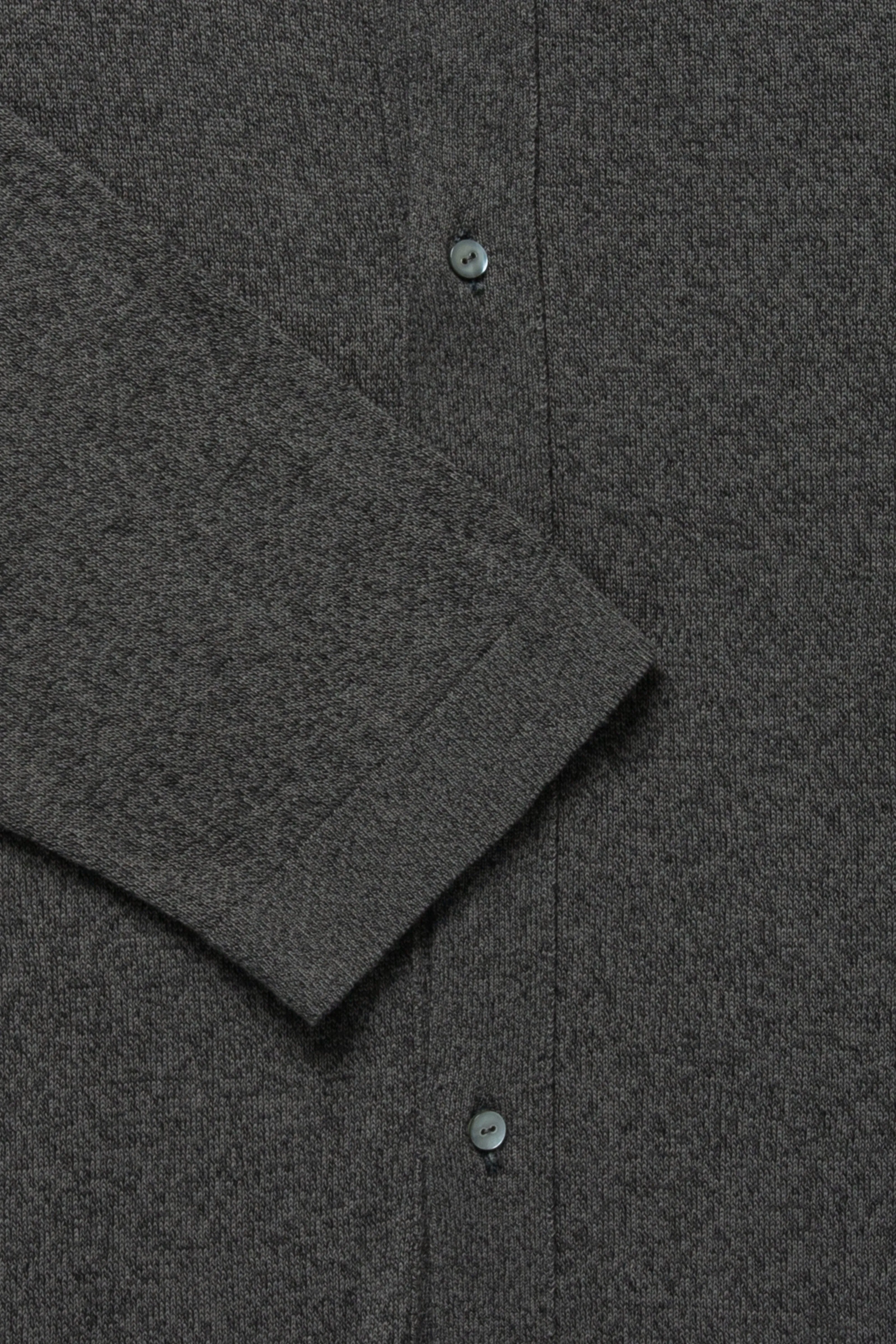 Shirt (Anthracite Cotton Mouliné) sold by Stoffa product image thumbnail 5