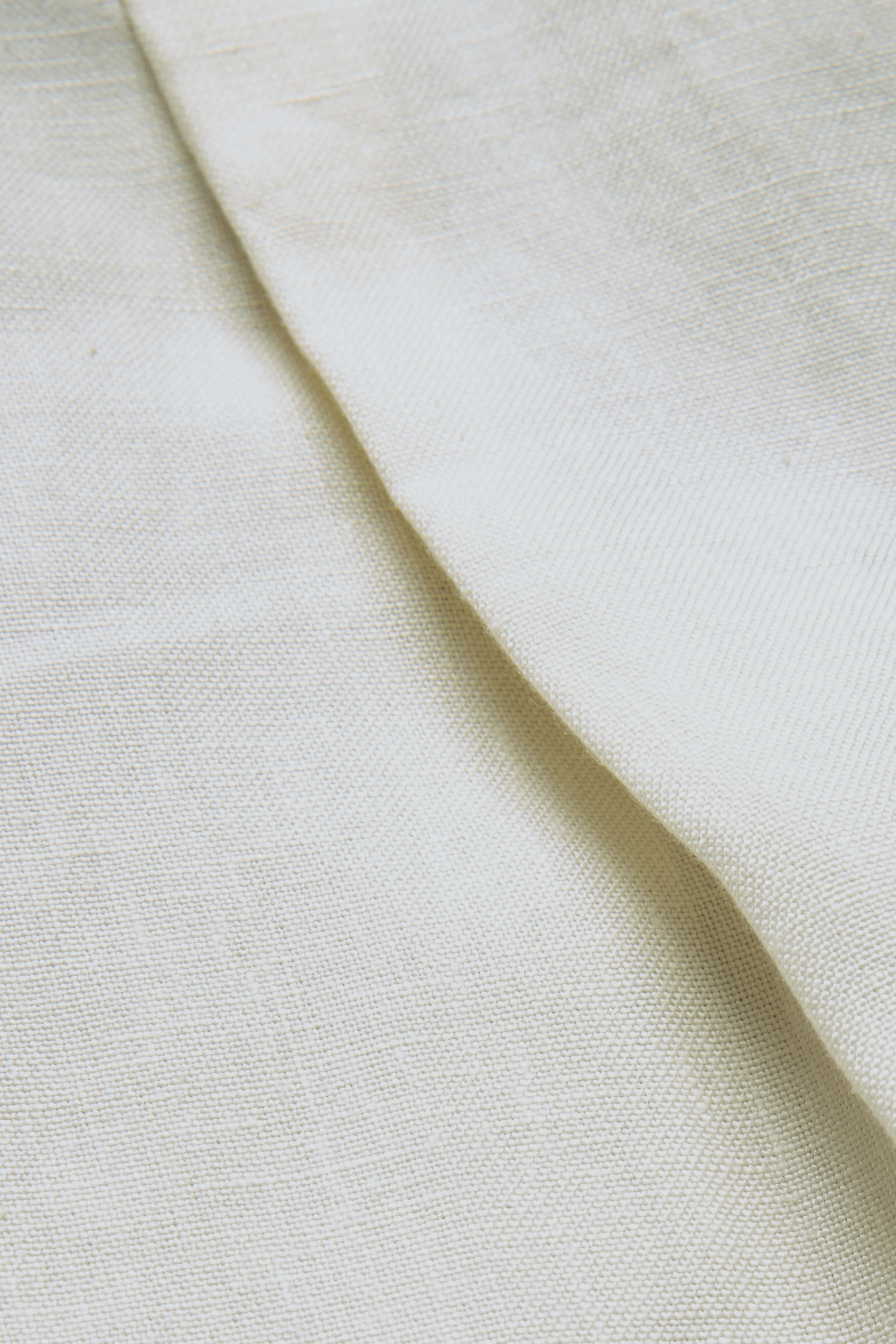 Single Pleat Trouser (Ivory Washed Linen) sold by Stoffa product image thumbnail 5