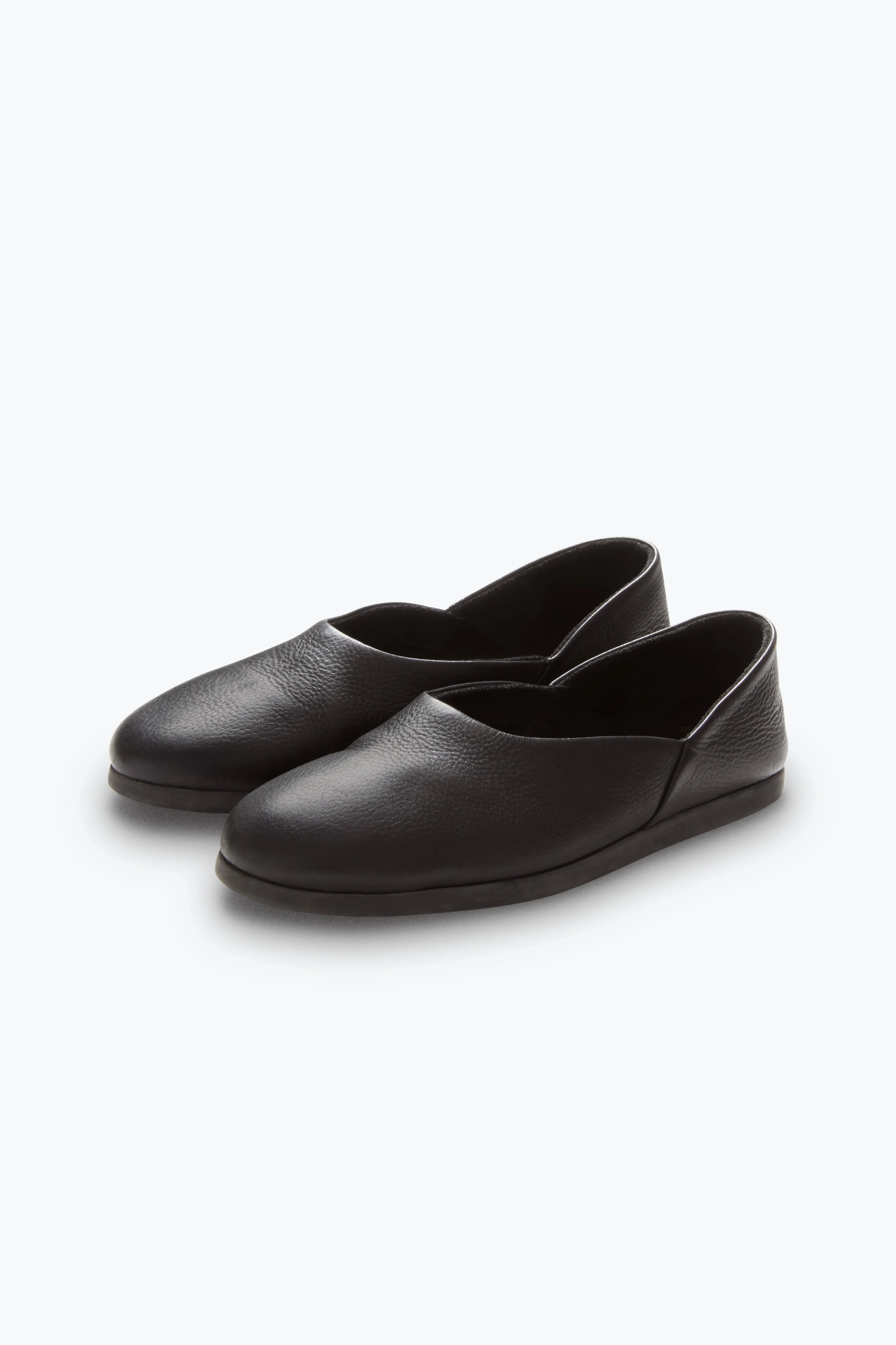 Slipper (Black Leather) sold by Stoffa product image thumbnail 2