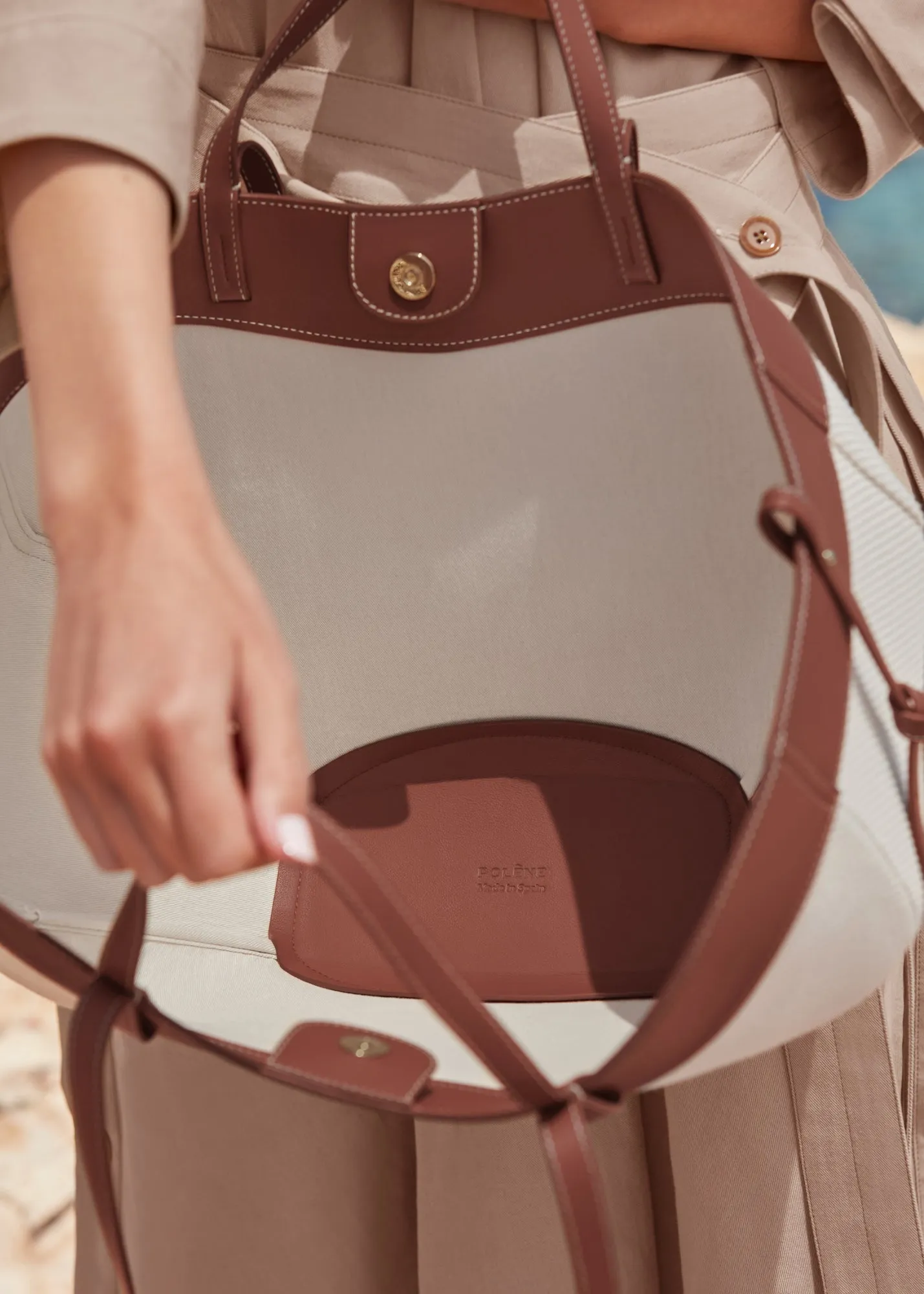 Cyme - Cognac Canvas sold by Polene product image thumbnail 5