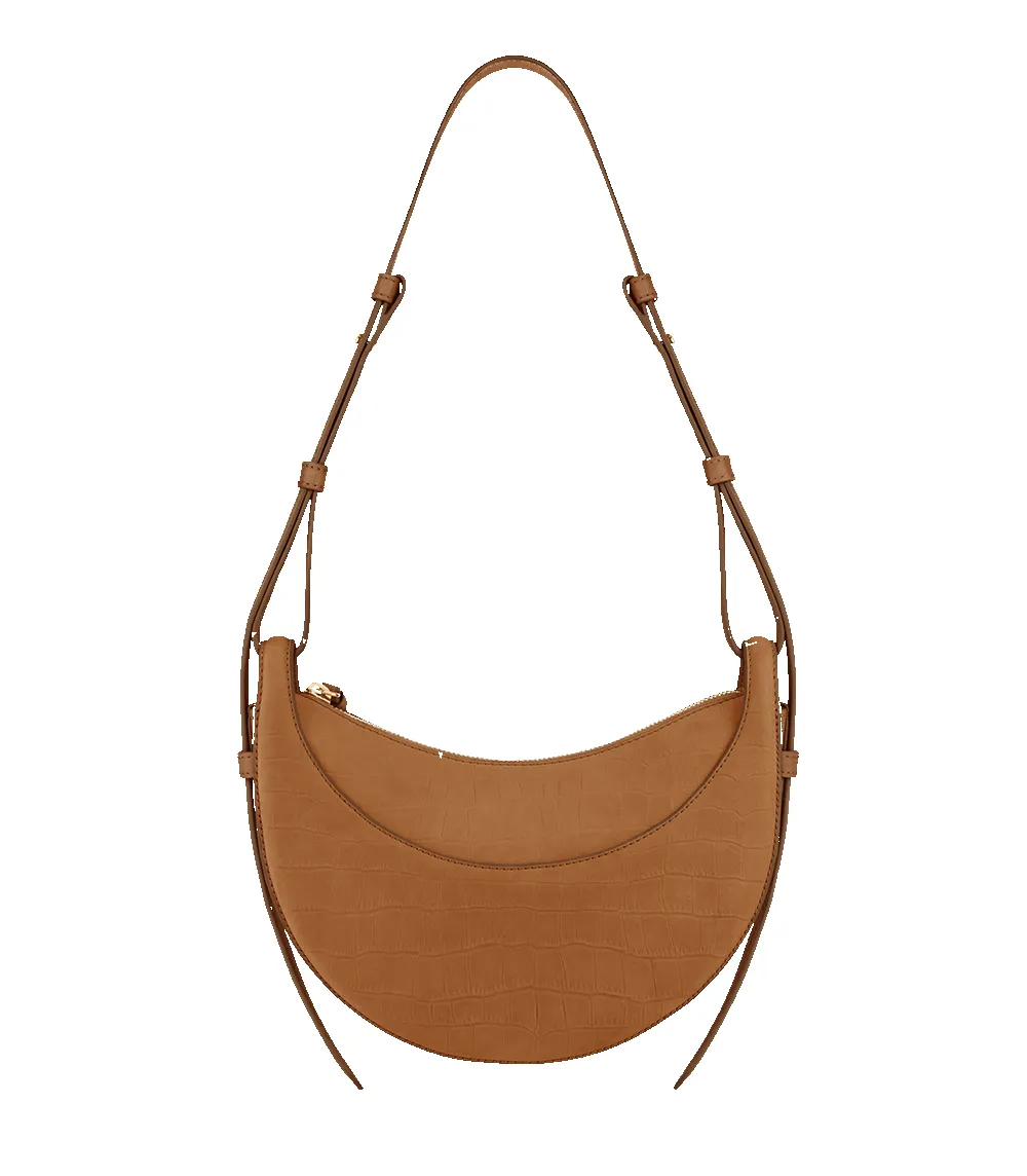Numéro Dix - Crocodile Nubuck Cinnamon sold by Polène