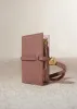 Kayé Card Holder - Textured Duo Blush sold by Polene
