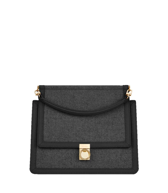 Numéro Sept - Duo Black Canvas sold by Polene