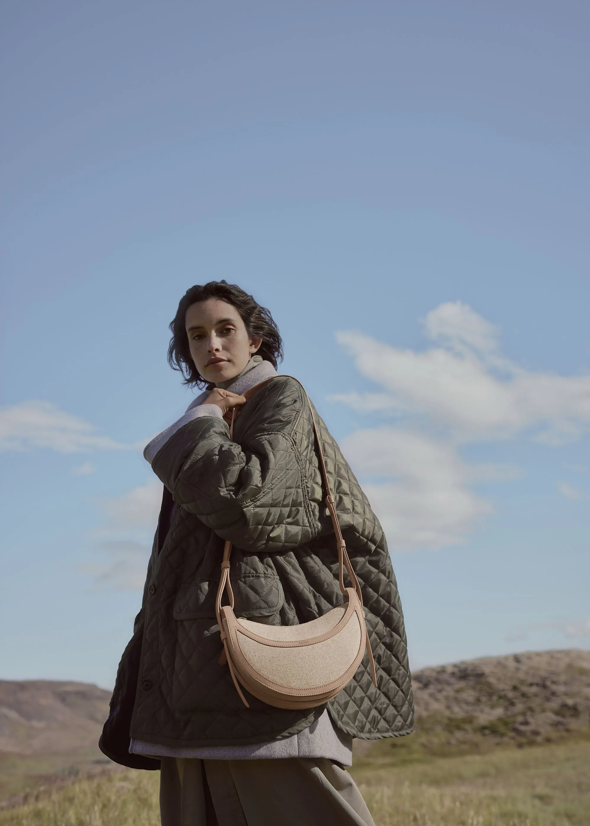 Numéro Dix - Duo Taupe Canvas sold by Polene product image thumbnail 4