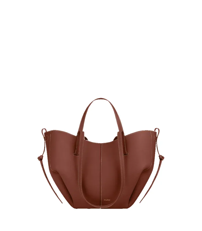 Cyme Mini - Textured Cognac sold by Polene