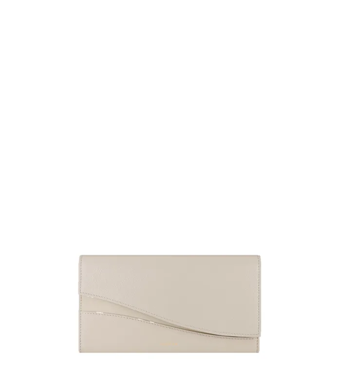 Sierra Wallet - Duo Chalk sold by Polene