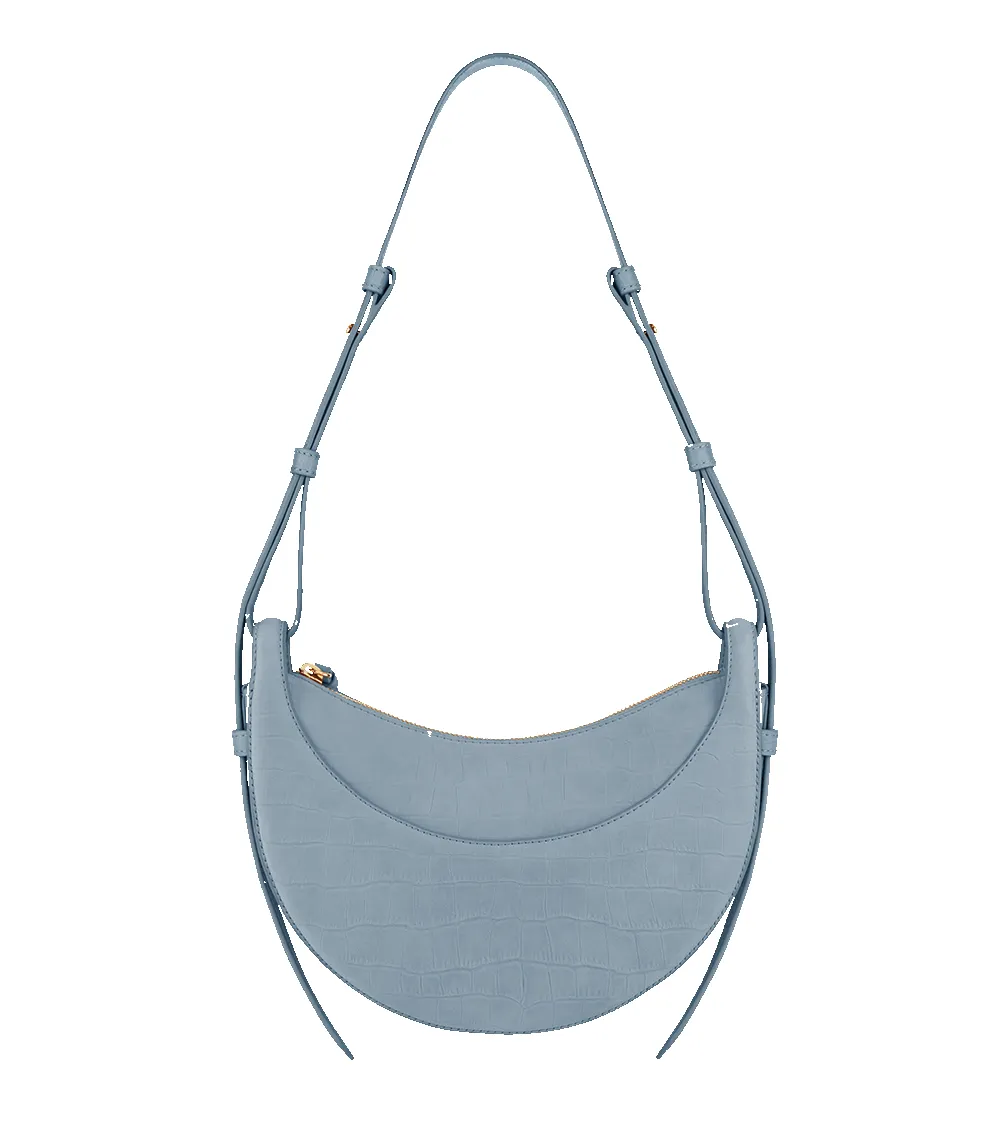 Numéro Dix - Crocodile Nubuck Polar sold by Polene