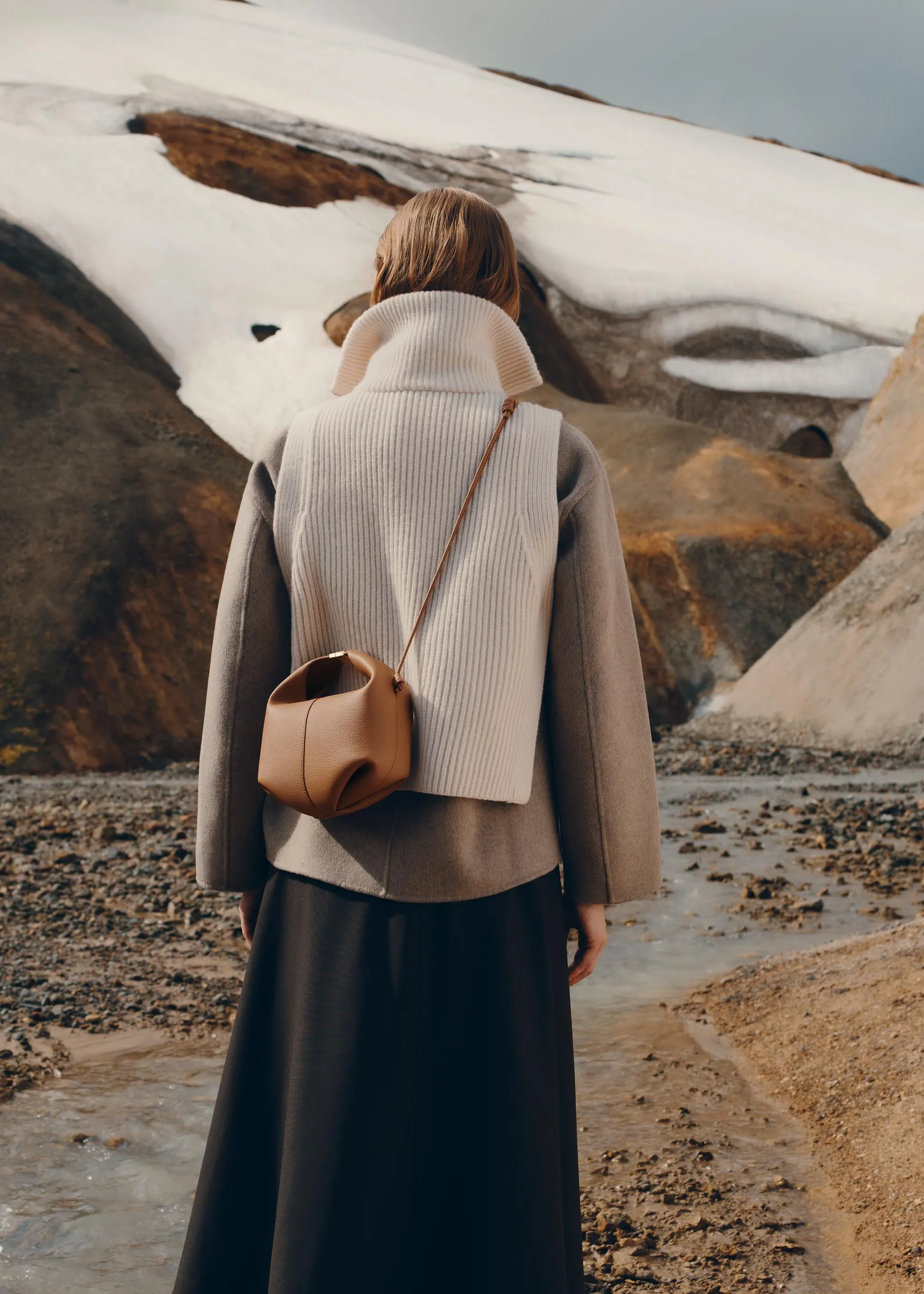 Béri - Textured Camel sold by Polene product image thumbnail 4