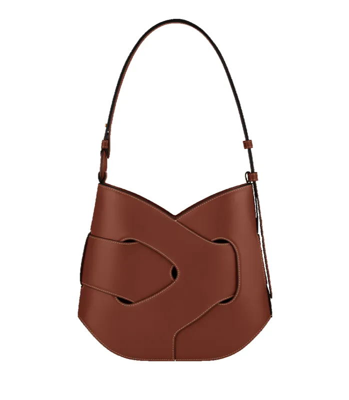 Nodde Hobo - Smooth Cognac sold by Polene