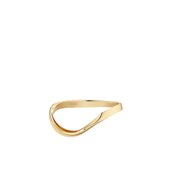 Éole Bangle - 24 carat gold-gilded sold by Polène