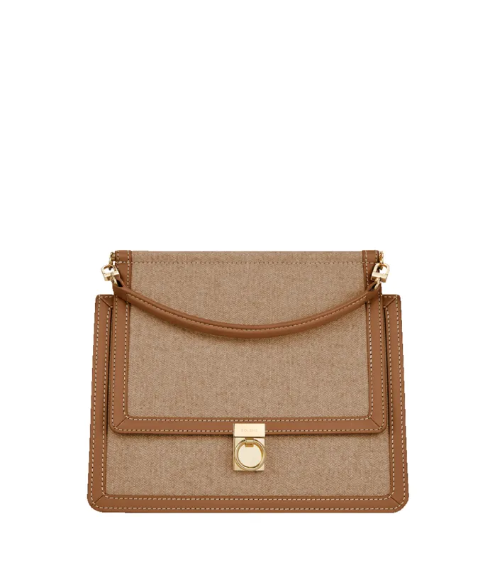 Numéro Sept - Duo Camel Canvas sold by Polene