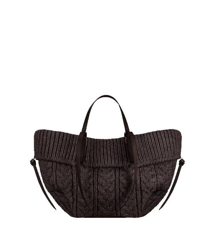 Cyme Mini - Merino Ebony sold by Polène