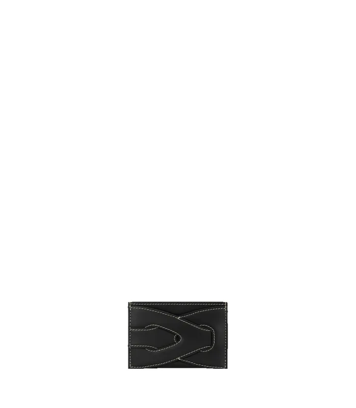 Nodde Card Holder - Black sold by Polene