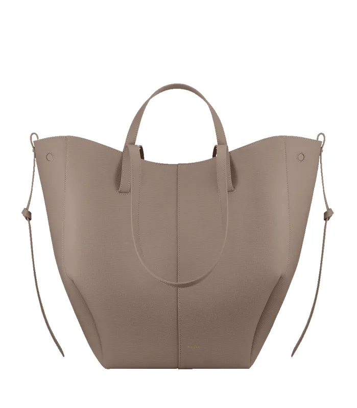 Cyme Tote - Textured Taupe made by Polene
