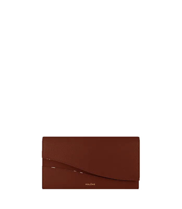 Sierra Wallet - Duo Cognac sold by Polene